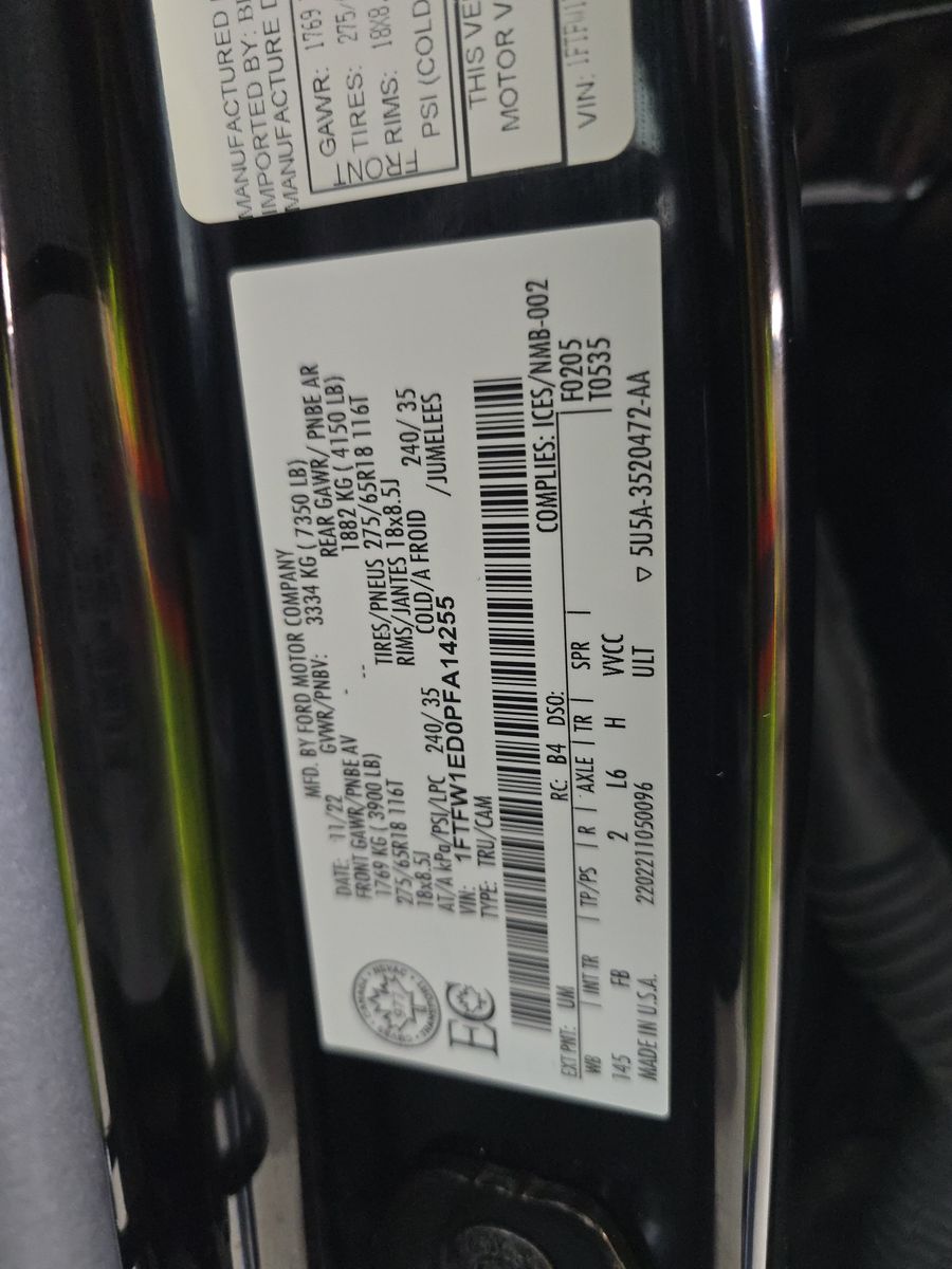 2023 Ford F-150 Hybrid XLT AWD