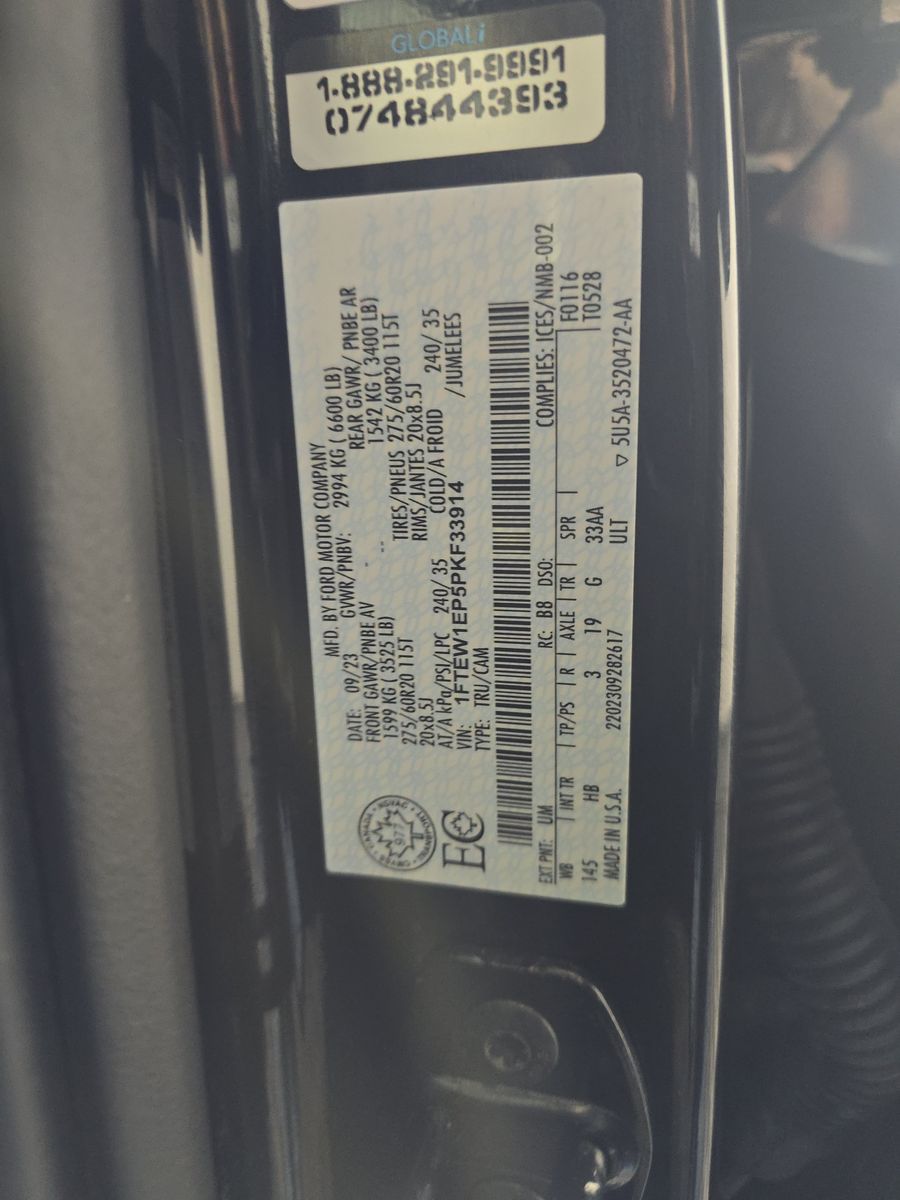 2023 Ford F-150 Lariat AWD