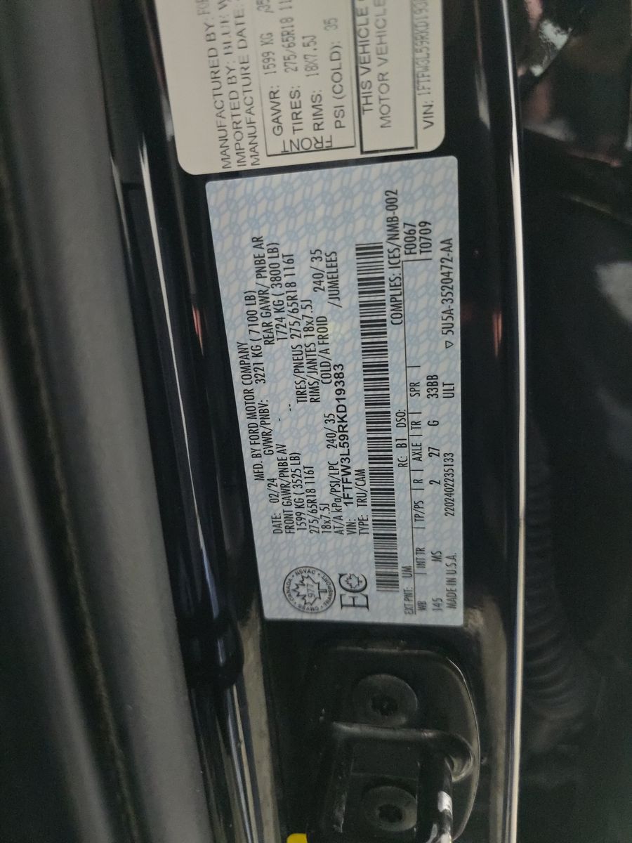 2024 Ford F-150 XLT AWD