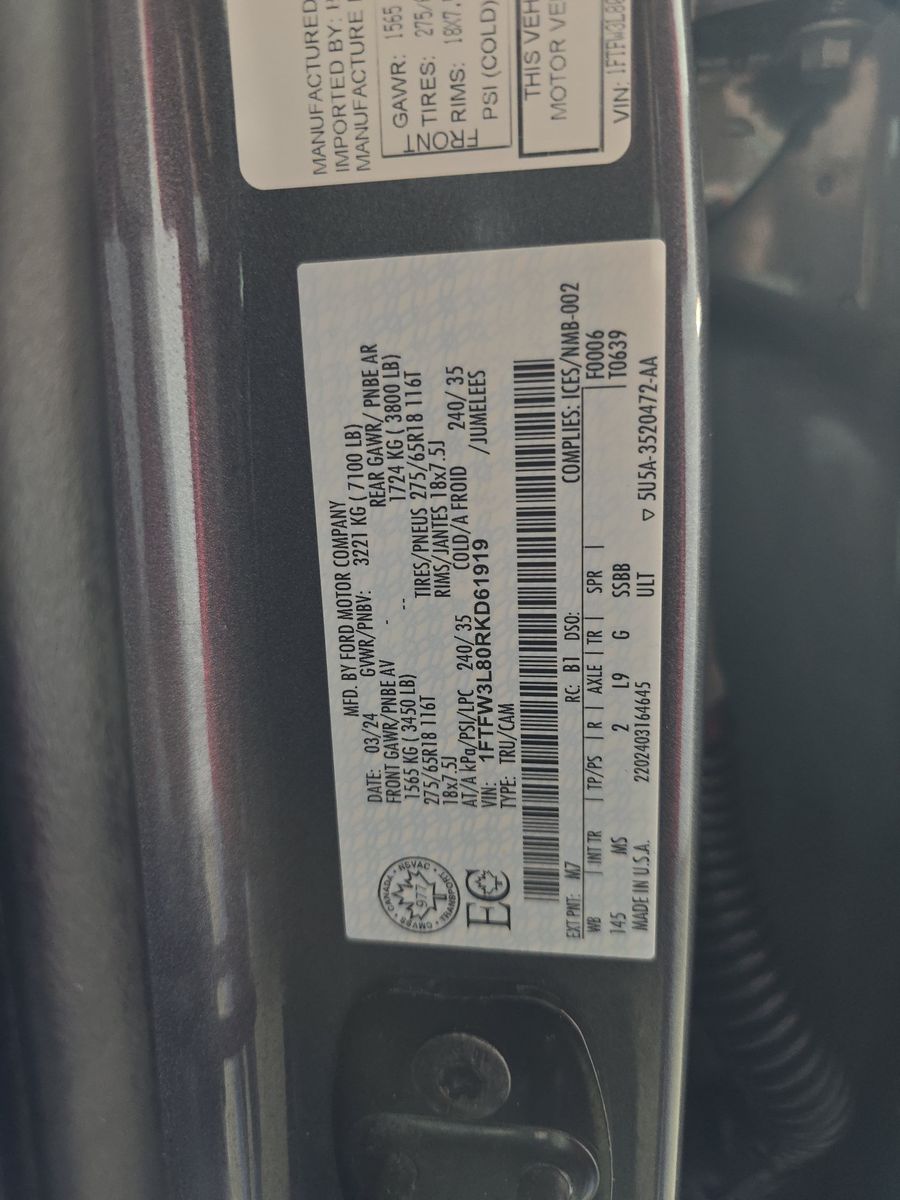 2024 Ford F-150 XLT AWD