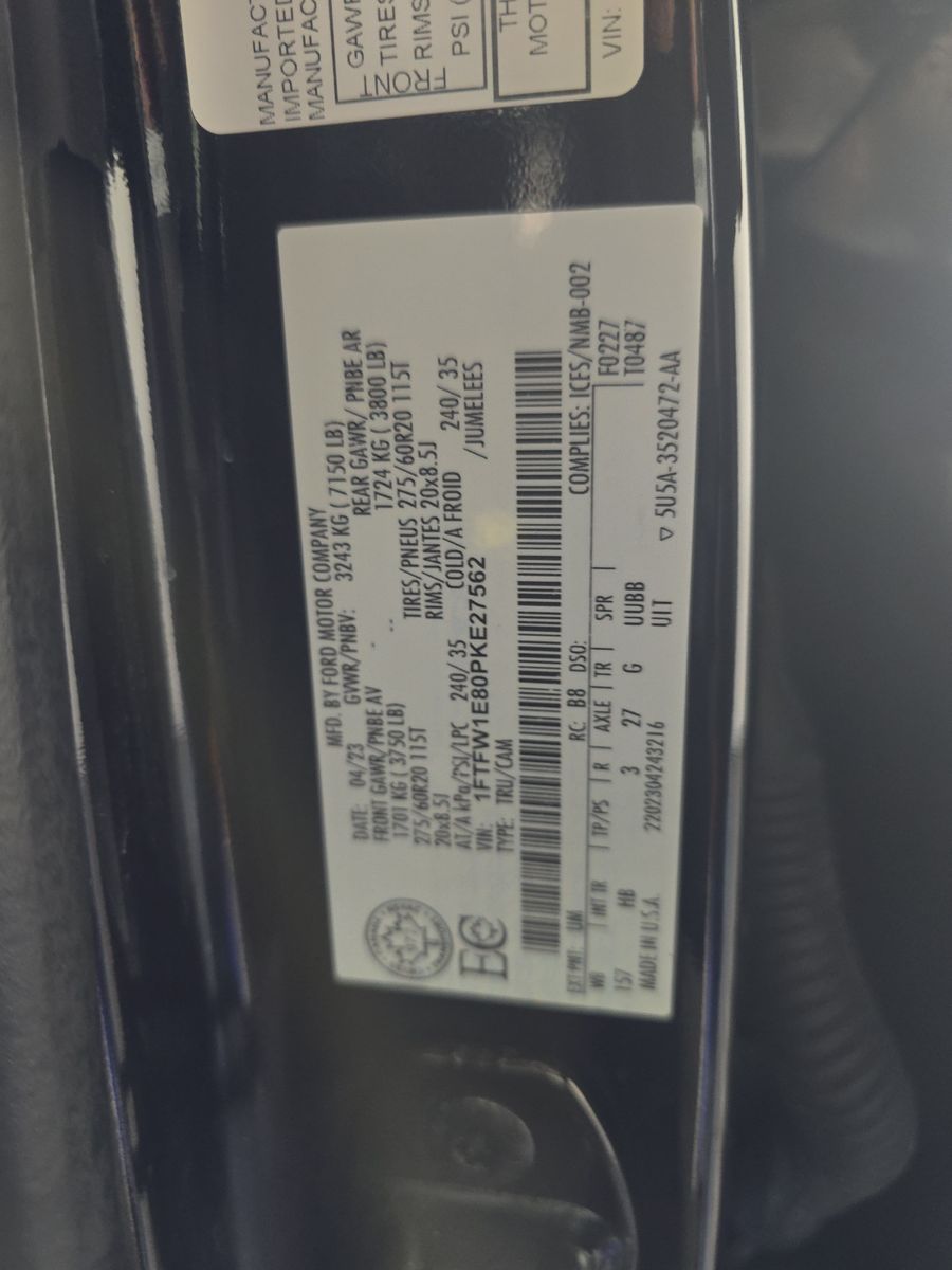 2023 Ford F-150 Lariat AWD