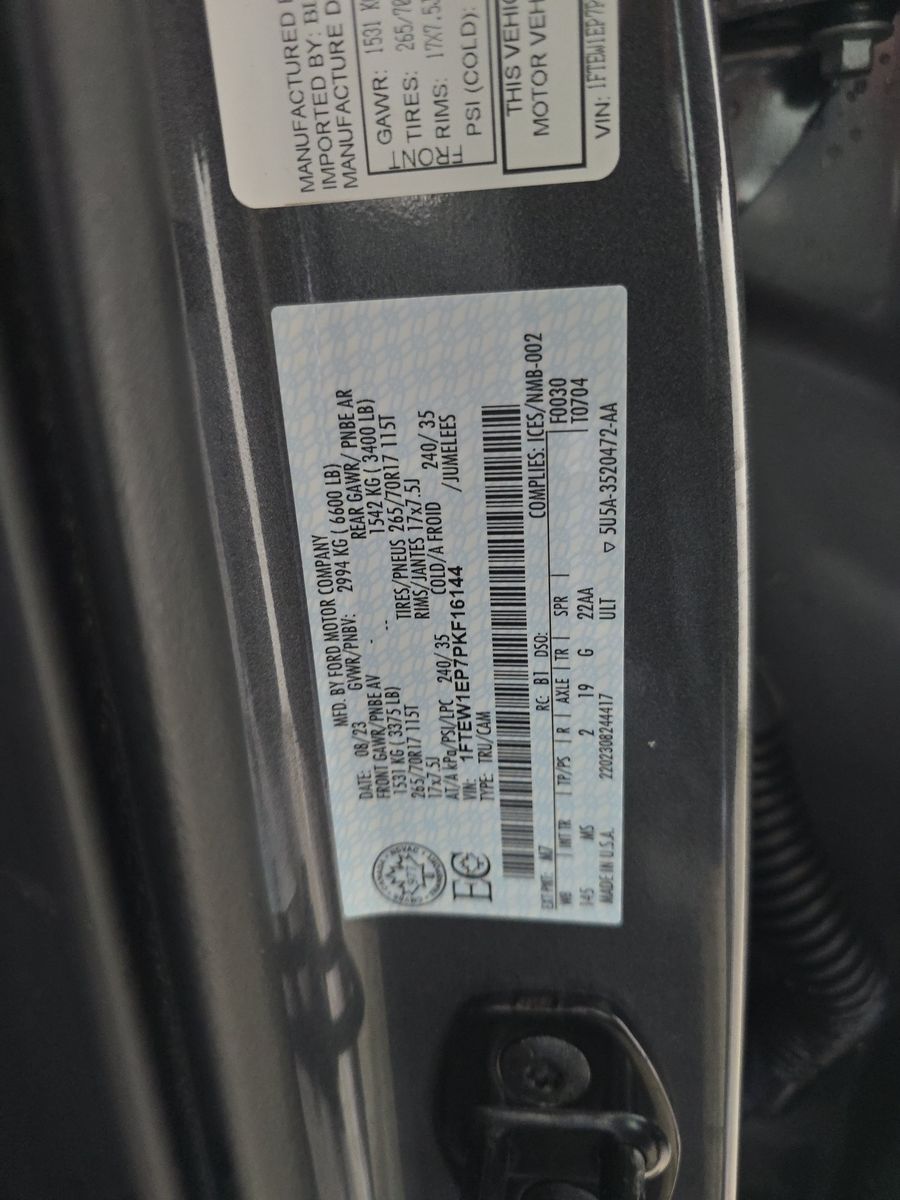 2023 Ford F-150 XLT AWD