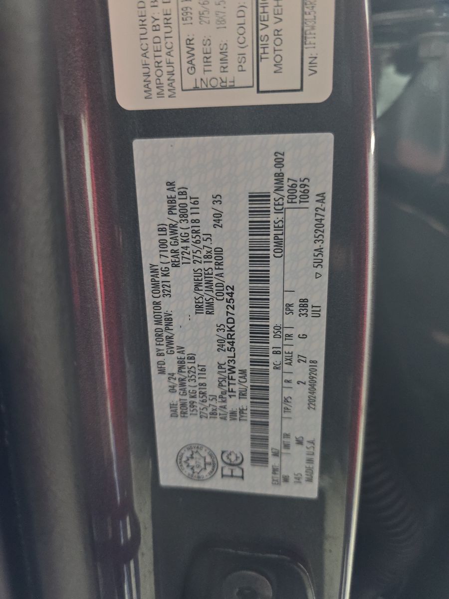 2024 Ford F-150 XLT AWD