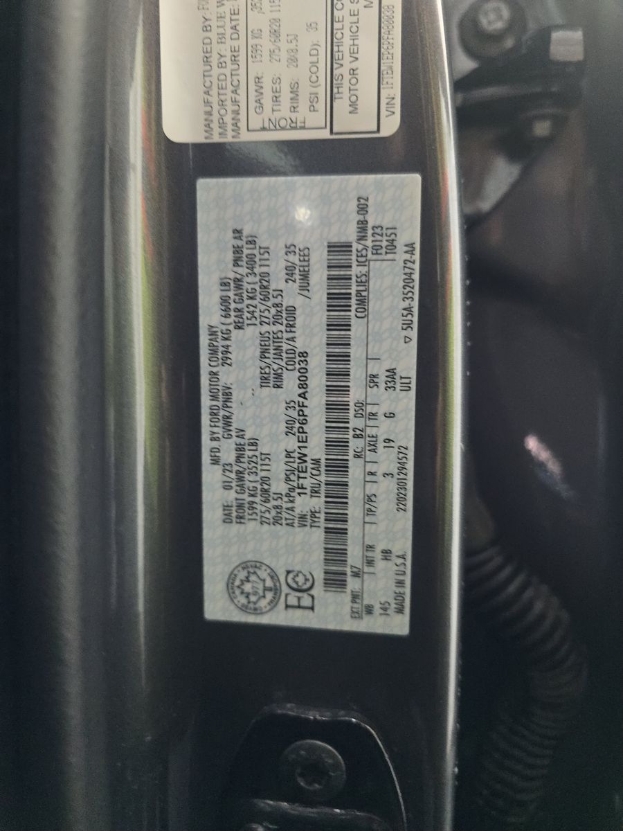 2023 Ford F-150 Lariat AWD