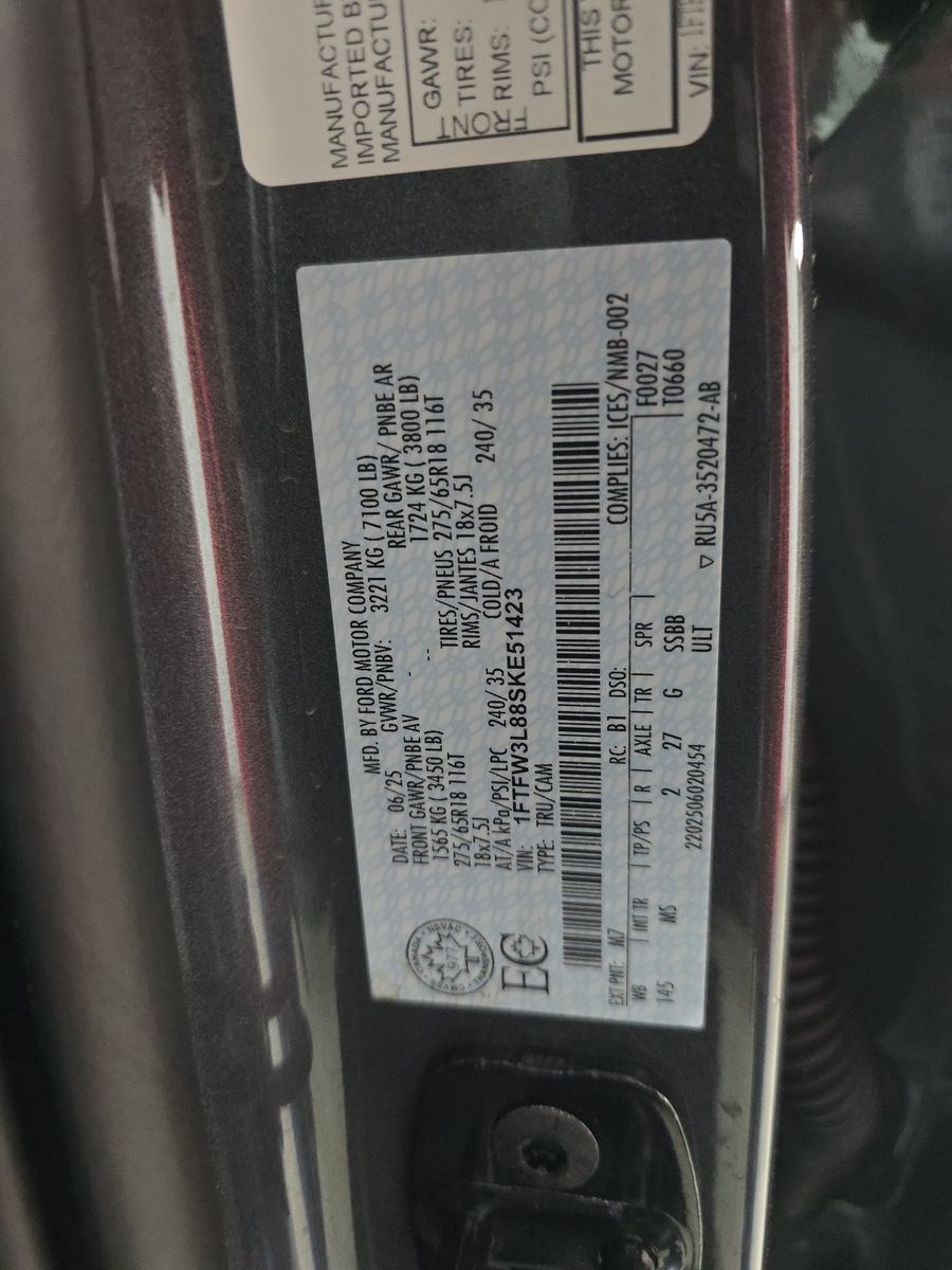 2025 Ford F-150 XLT AWD