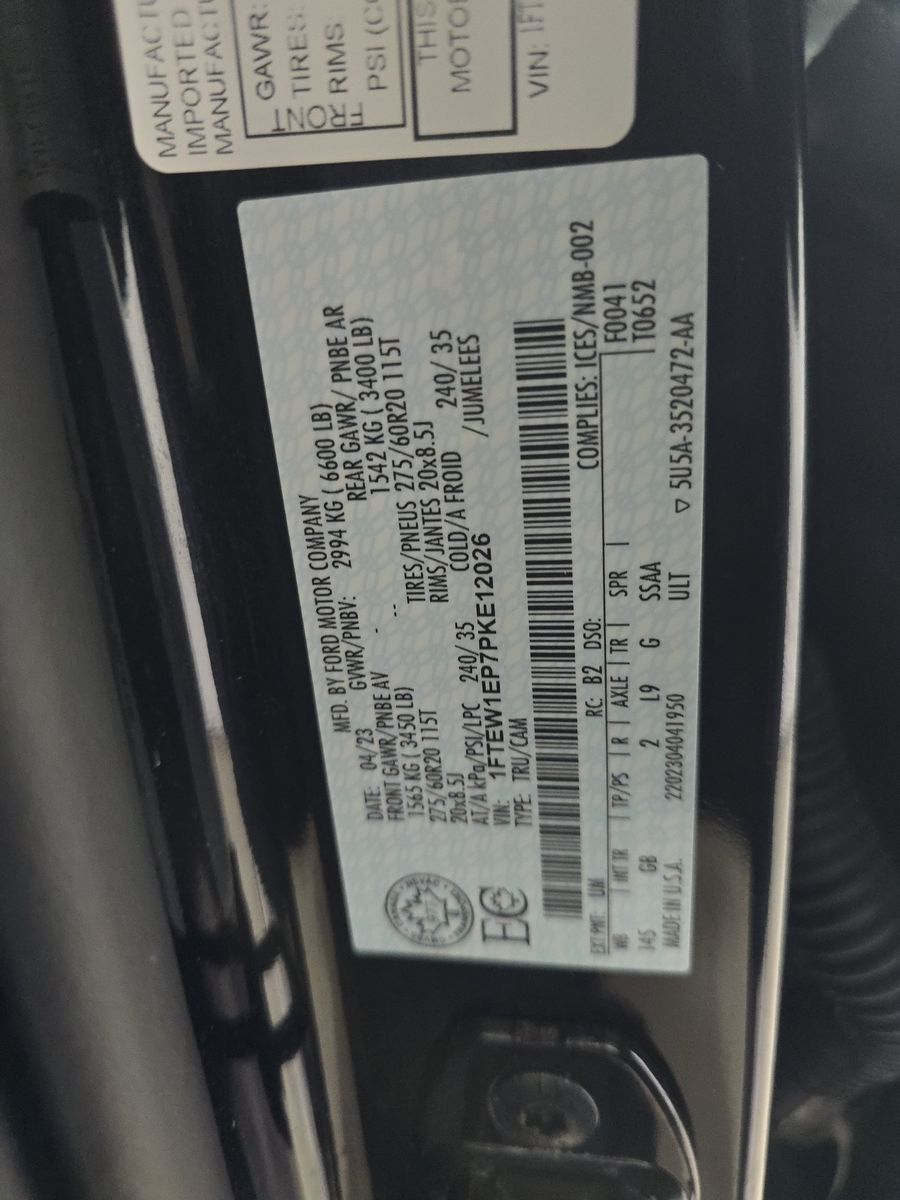 2023 Ford F-150 XL AWD