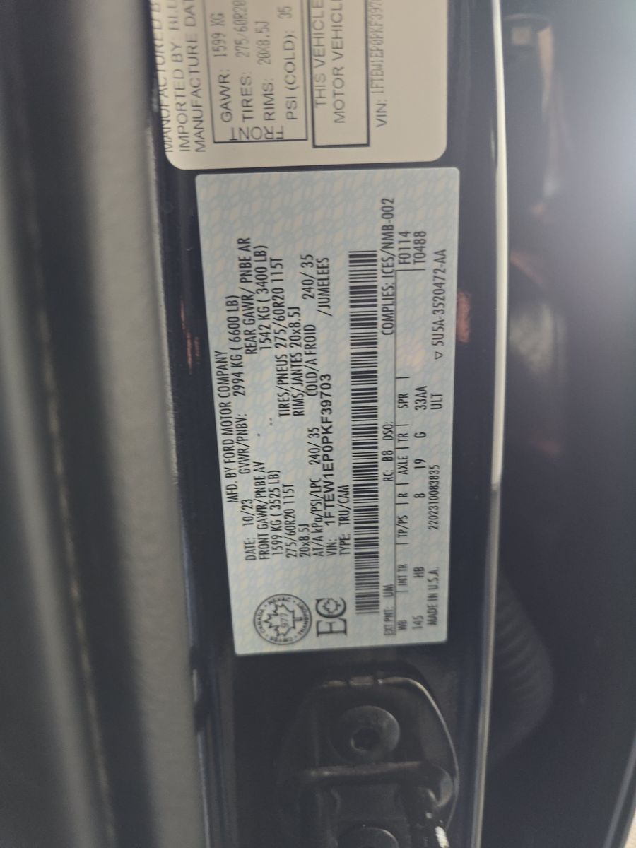 2023 Ford F-150 Lariat AWD