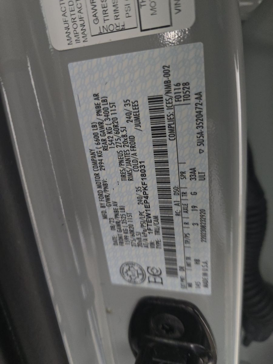 2023 Ford F-150 Lariat AWD