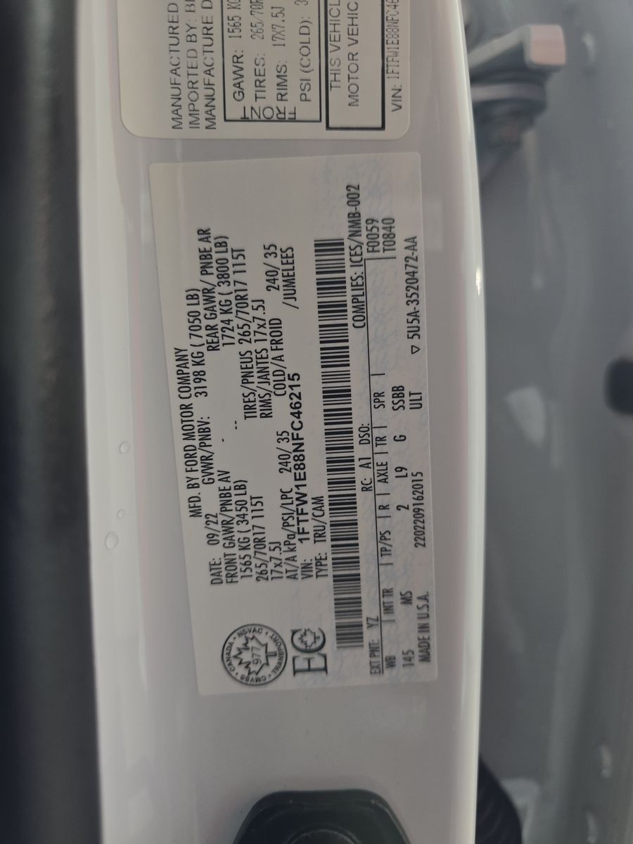 2022 Ford F-150 XLT AWD