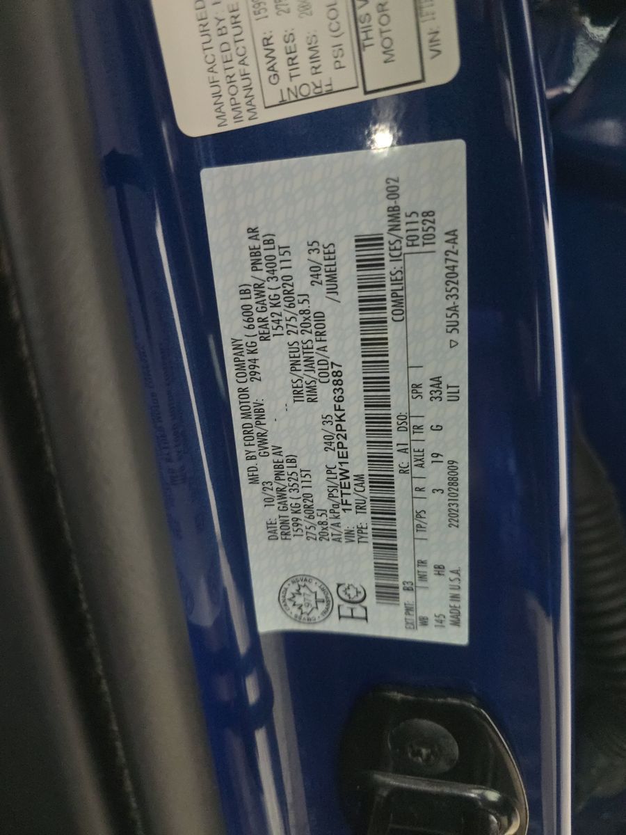 2023 Ford F-150 Lariat AWD