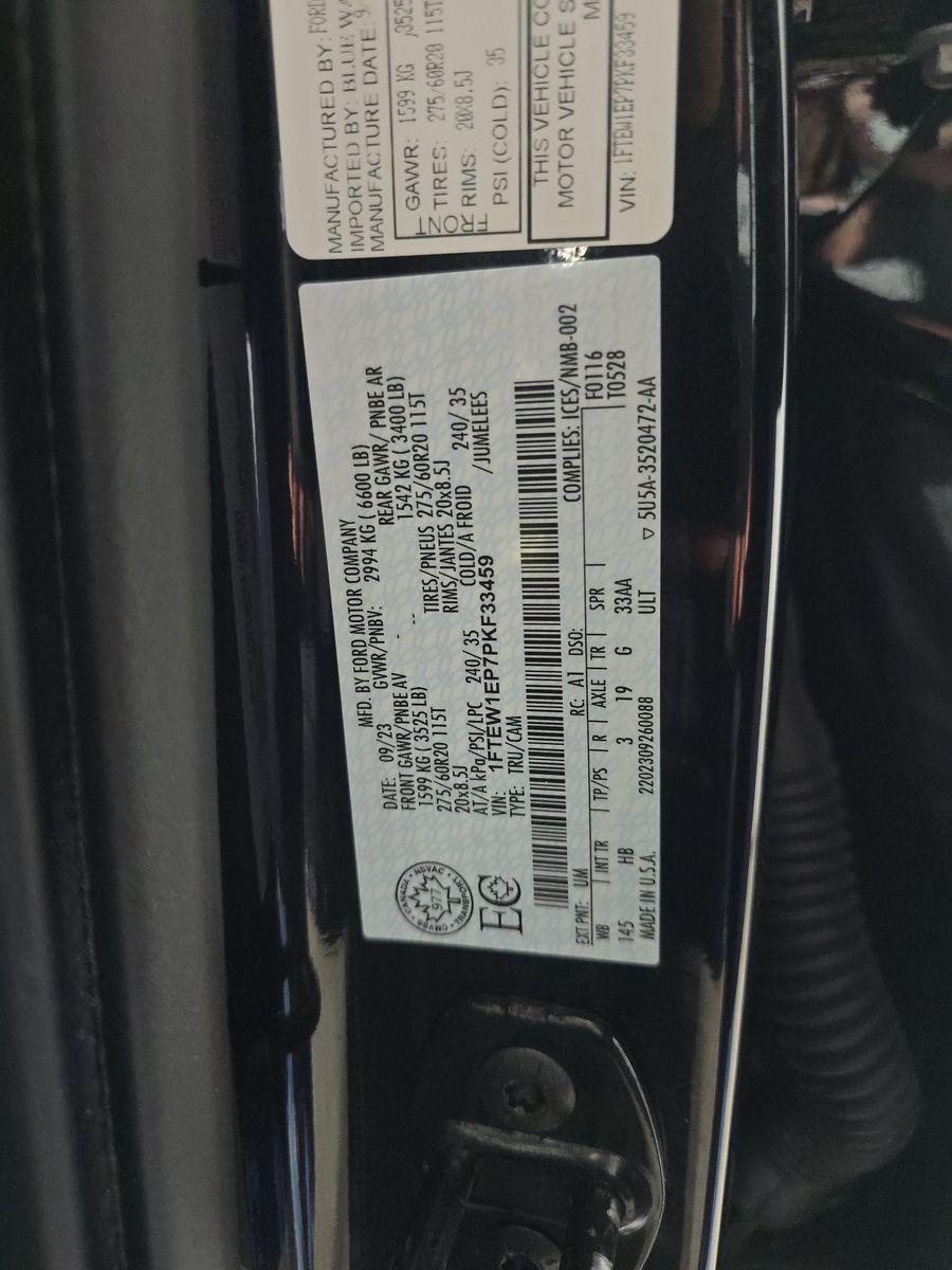 2023 Ford F-150 Lariat AWD