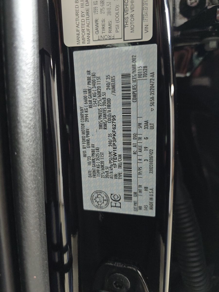 2023 Ford F-150 Lariat AWD