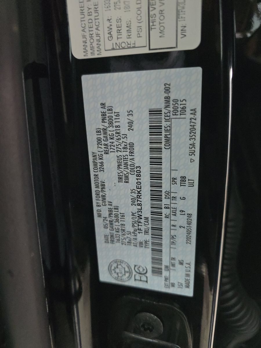 2024 Ford F-150 XLT AWD