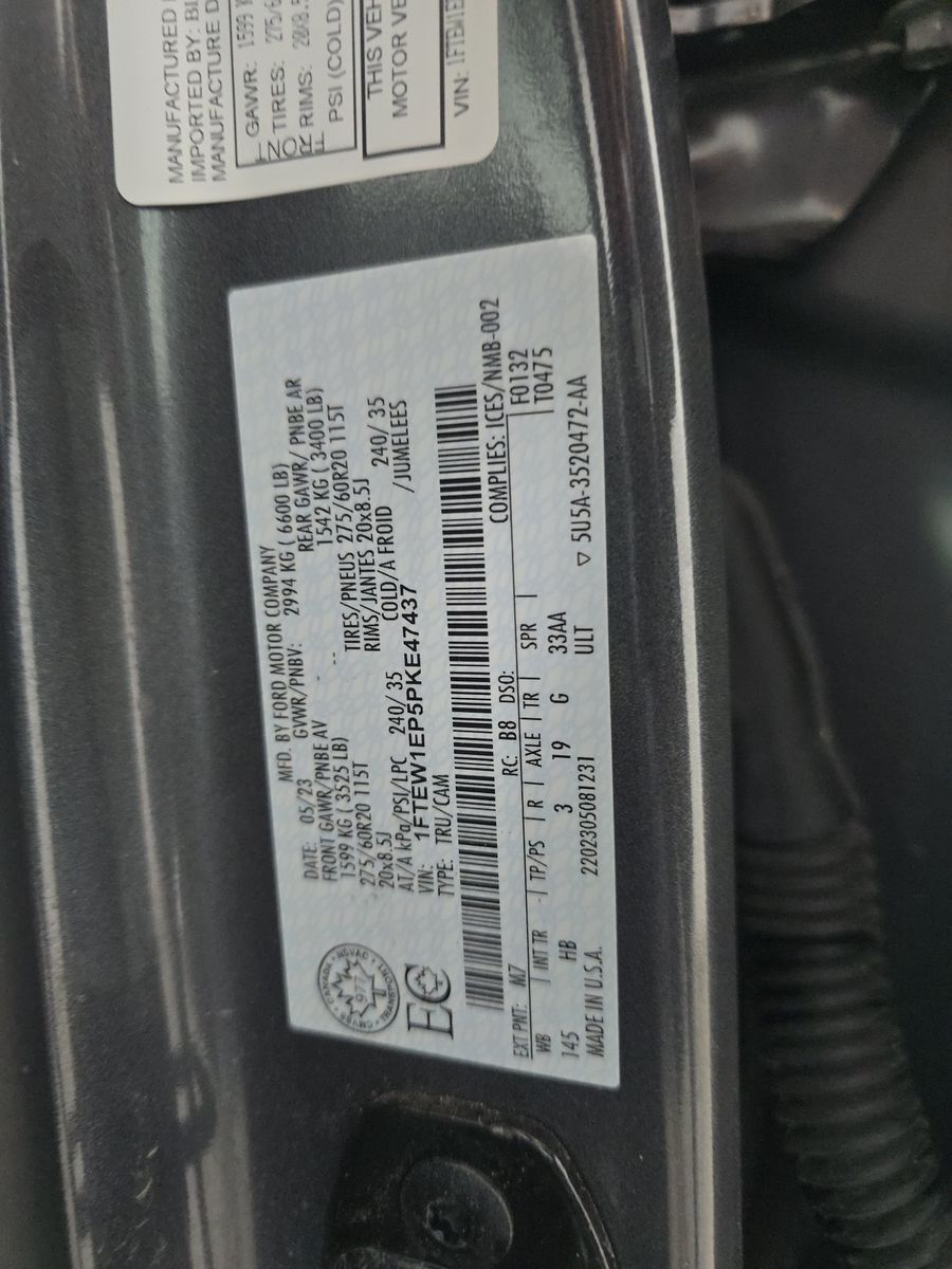 2023 Ford F-150 Lariat AWD