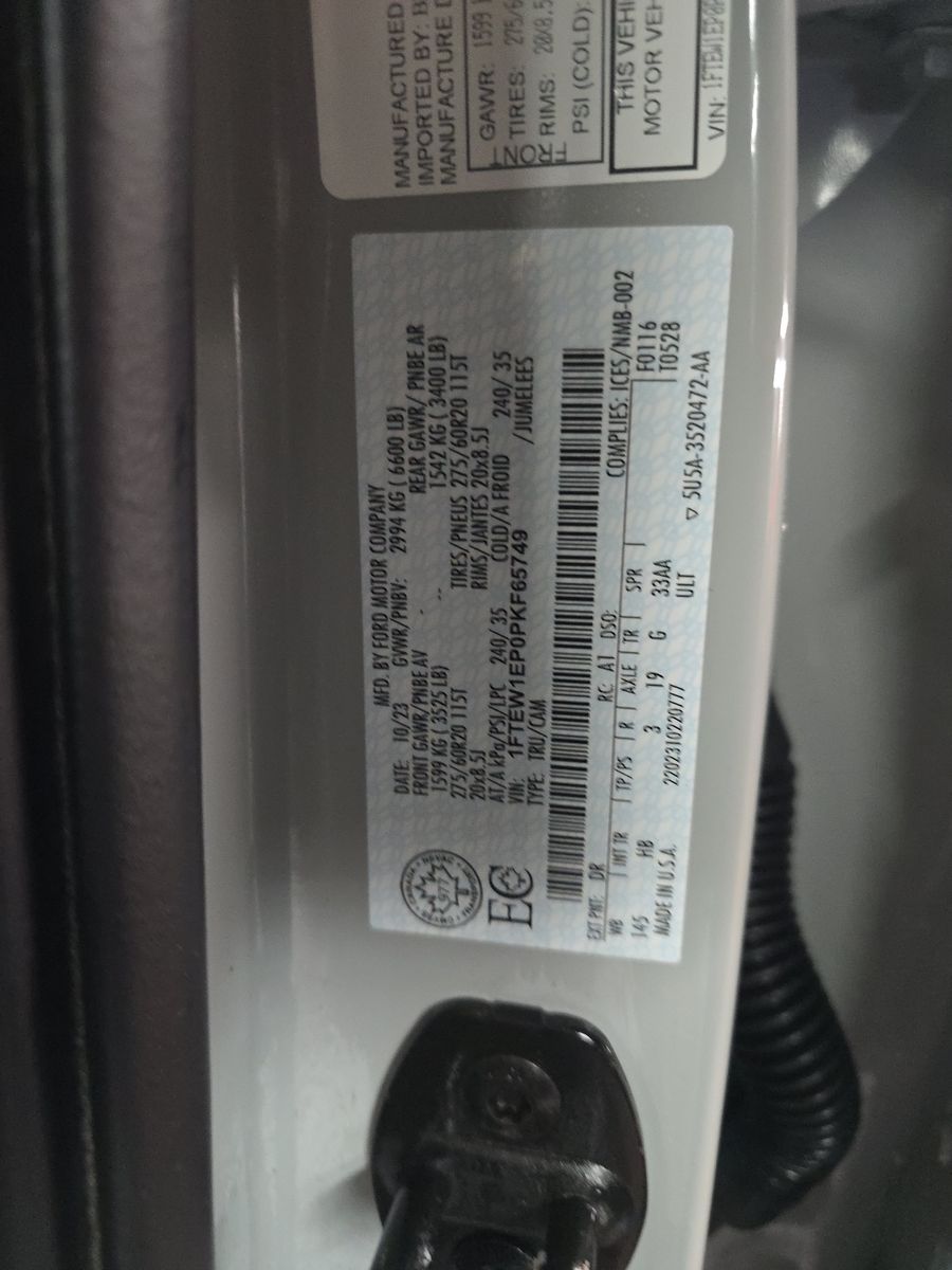 2023 Ford F-150 Lariat AWD