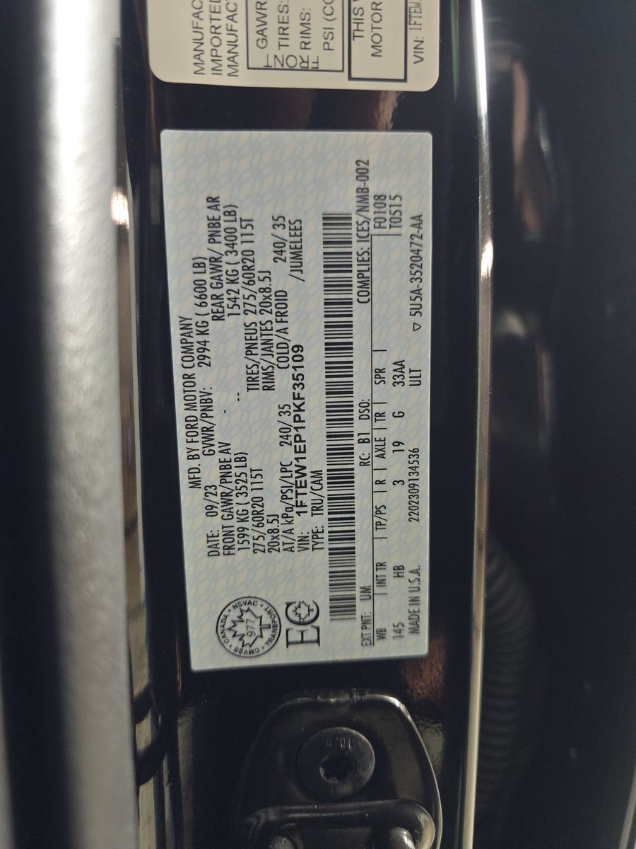 2023 Ford F-150 Lariat AWD