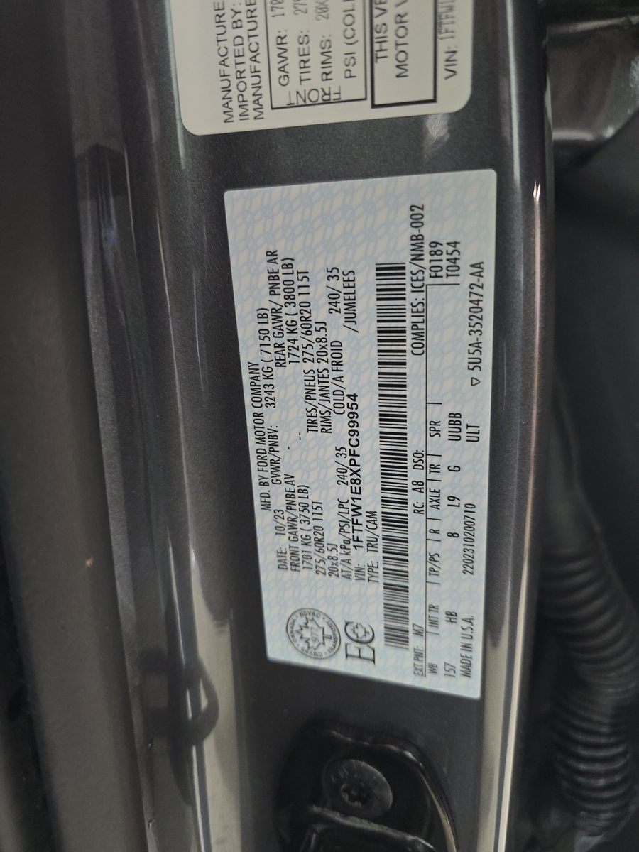 2023 Ford F-150 Lariat AWD