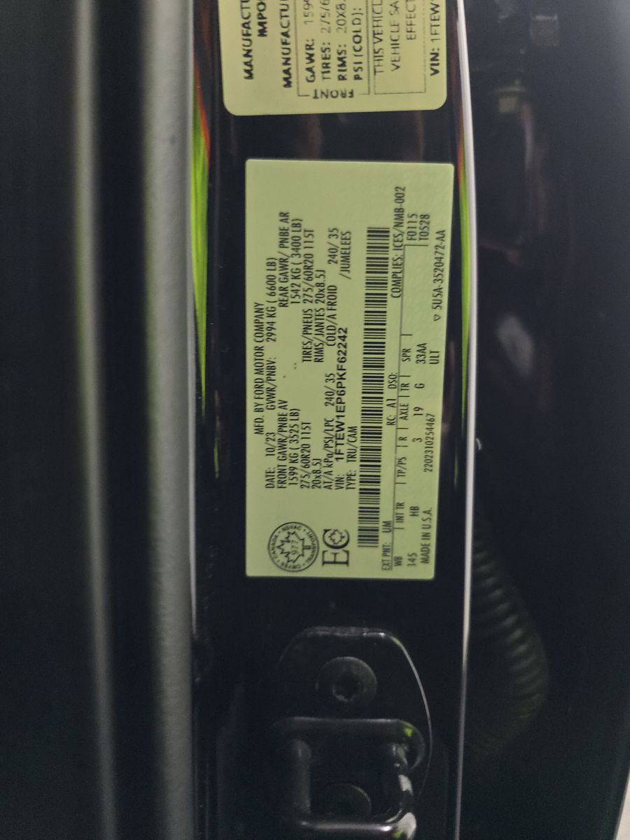 2023 Ford F-150 Lariat AWD