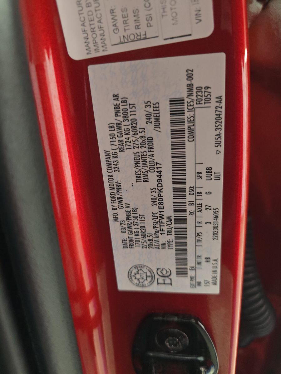 2023 Ford F-150 Lariat AWD