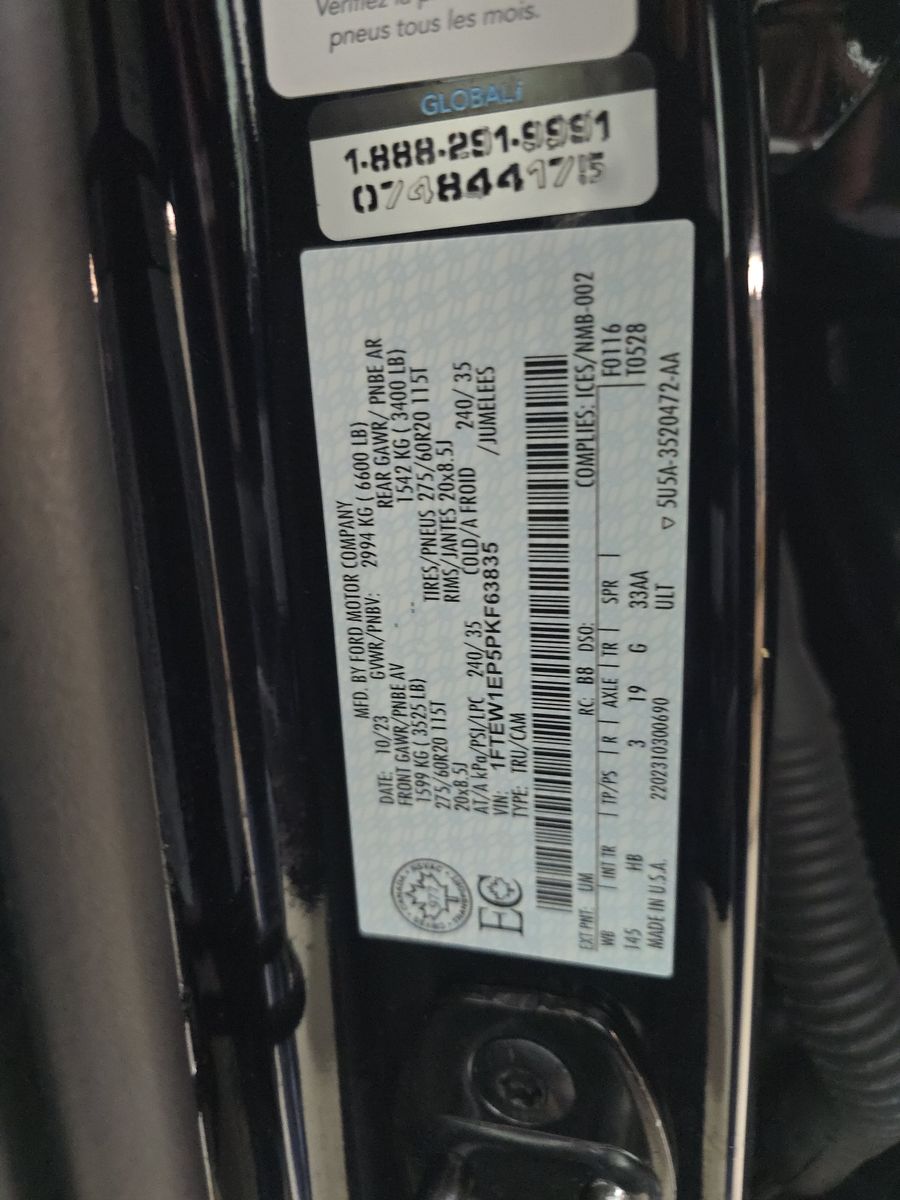 2023 Ford F-150 Lariat AWD