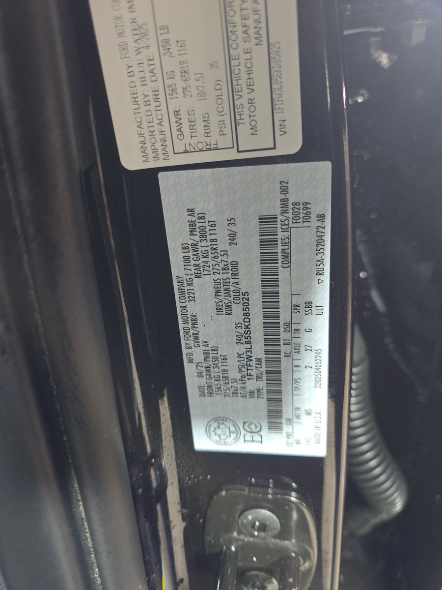 2025 Ford F-150 XLT AWD