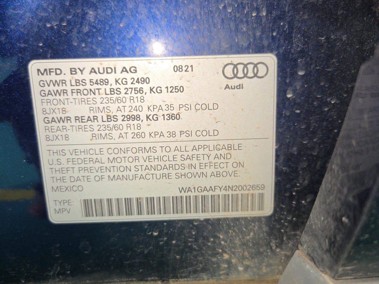 2022 Audi Q5 S line Premium AWD