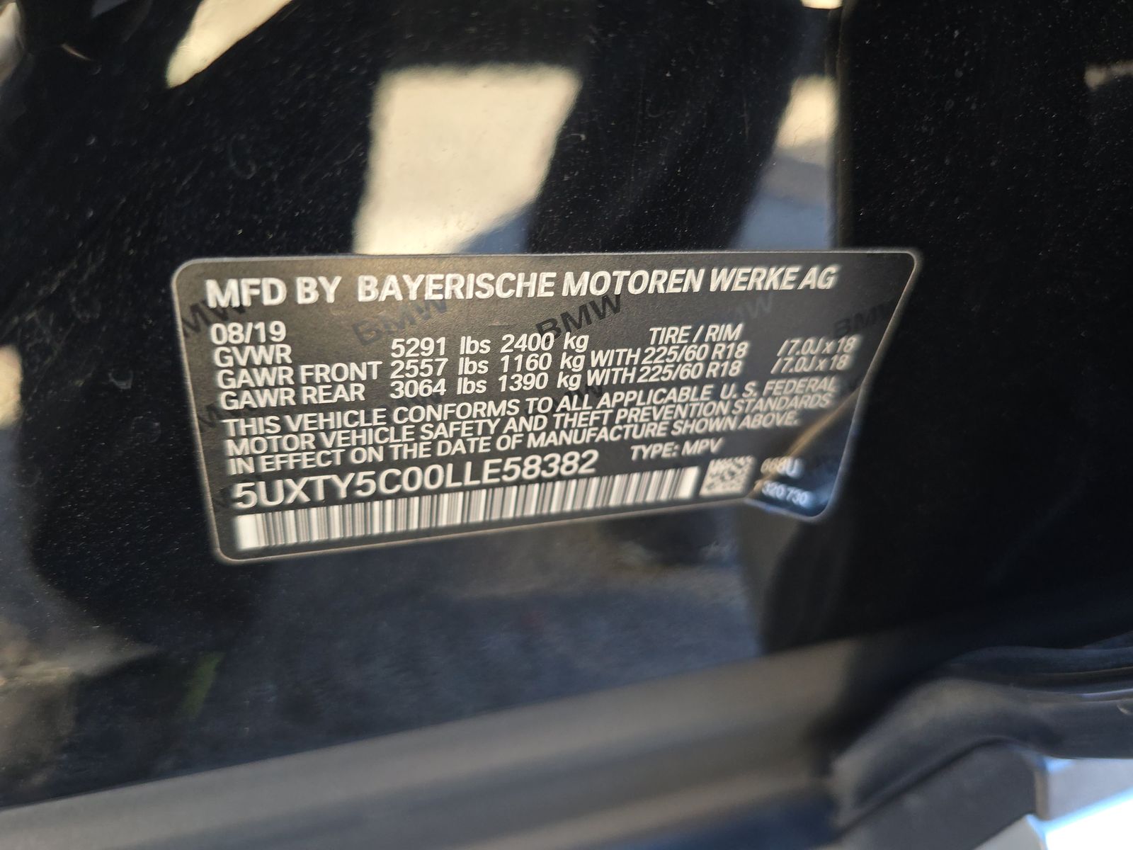 2020 BMW X3 xDrive30i AWD