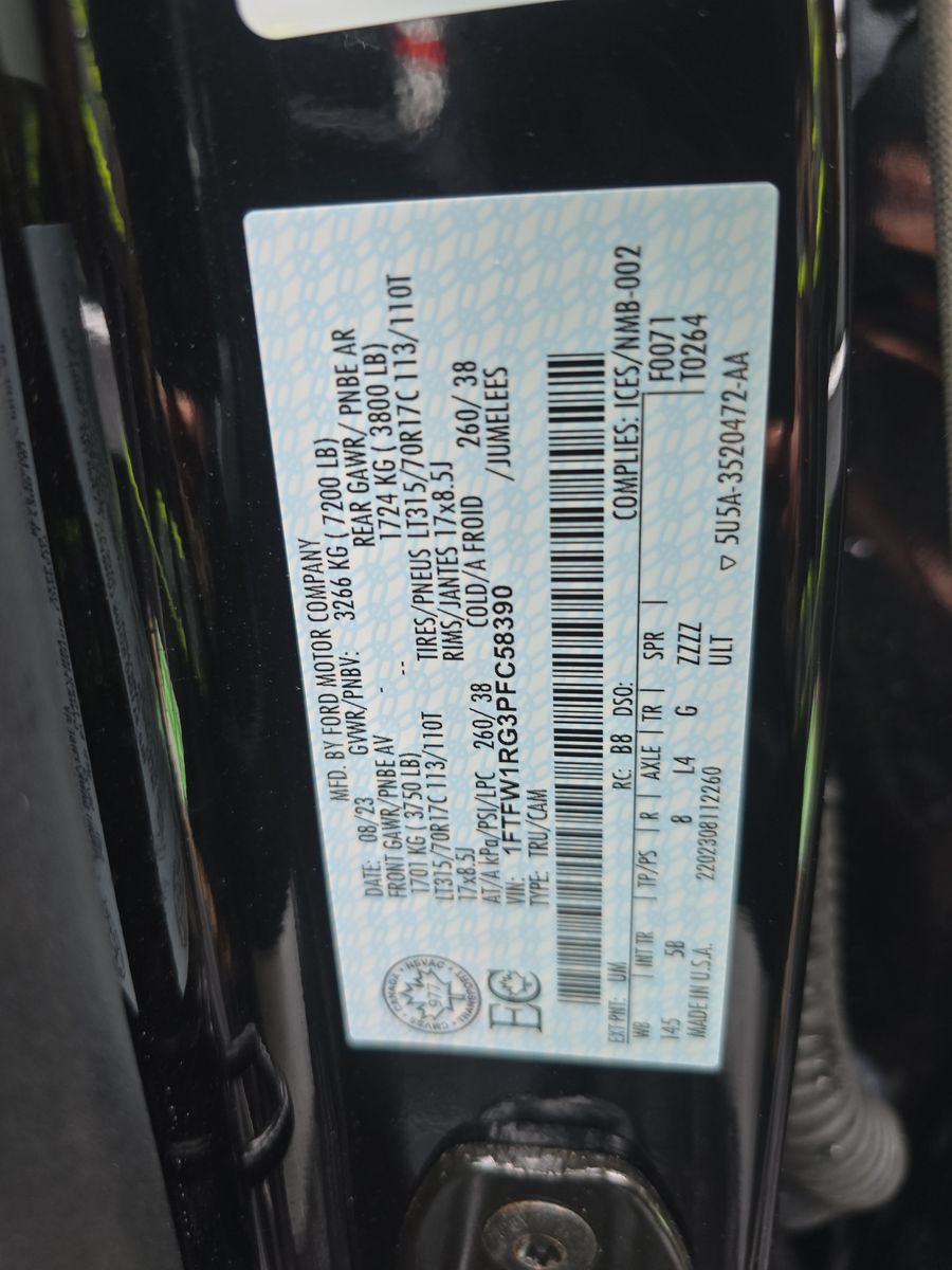 2023 Ford F-150 Raptor AWD