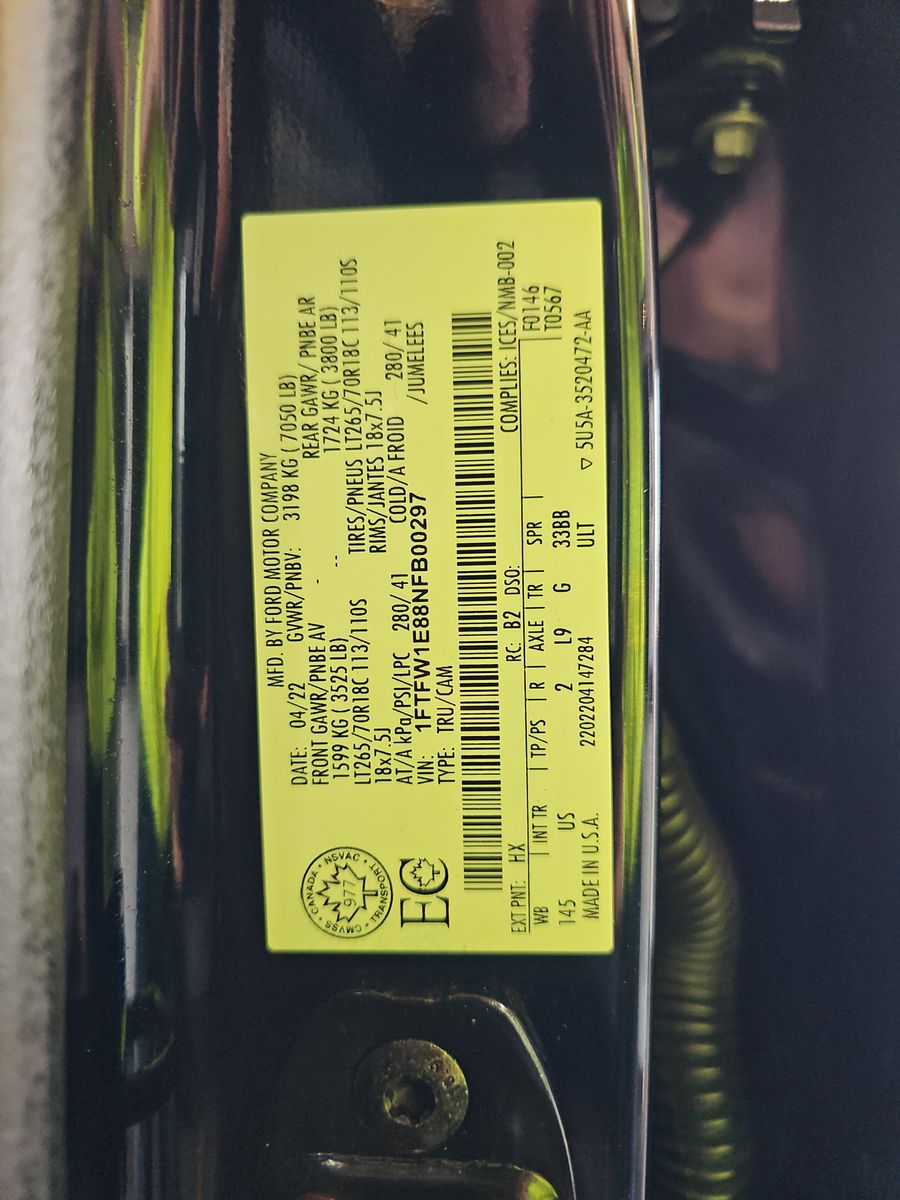 2022 Ford F-150 XLT AWD