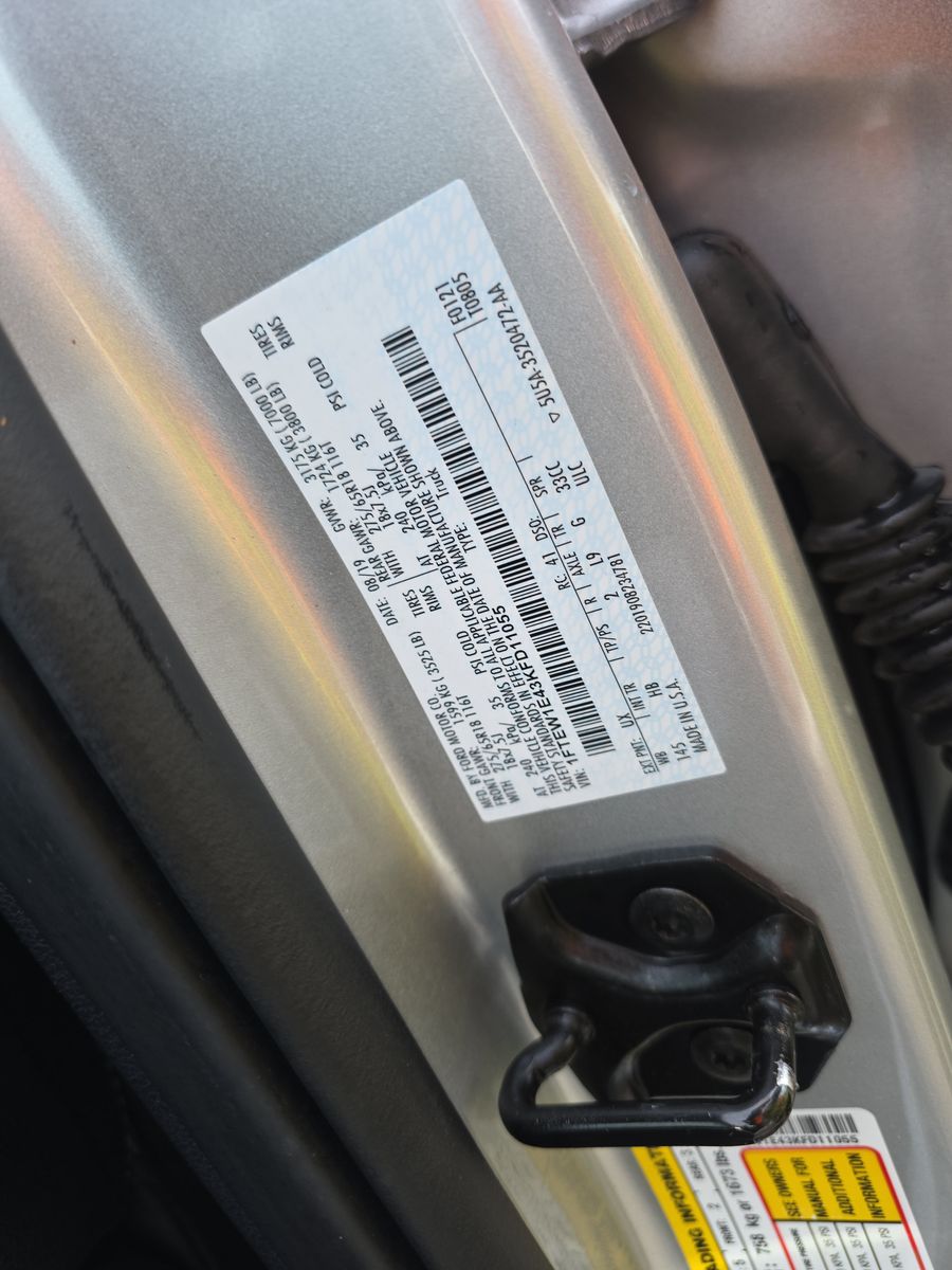 2019 Ford F-150 Lariat AWD