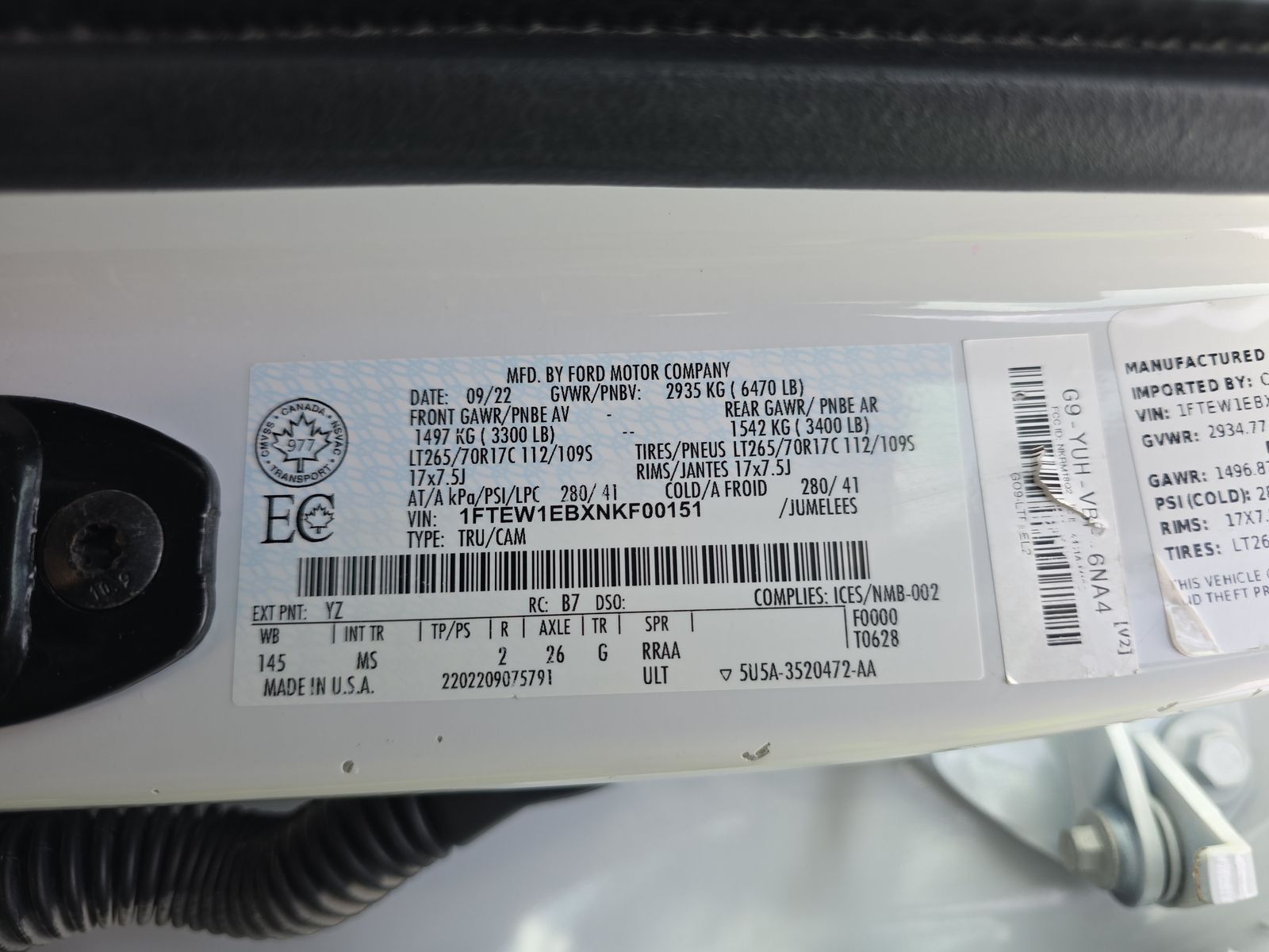 2022 Ford F-150 XLT AWD