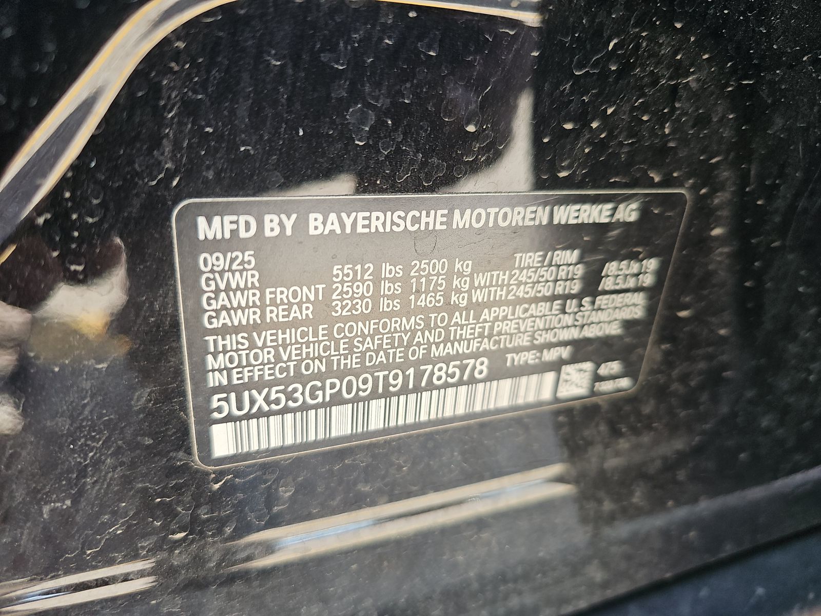 2026 BMW X3 xDrive30 AWD