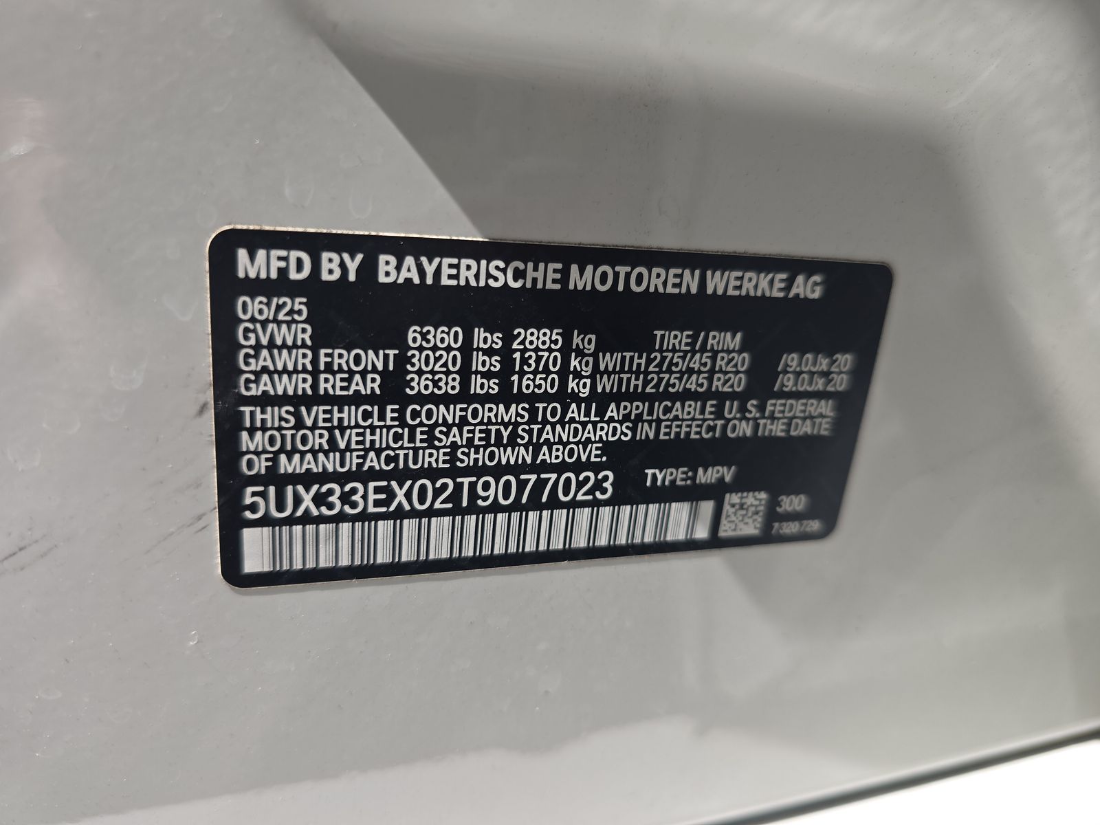 2026 BMW X6 xDrive40i AWD