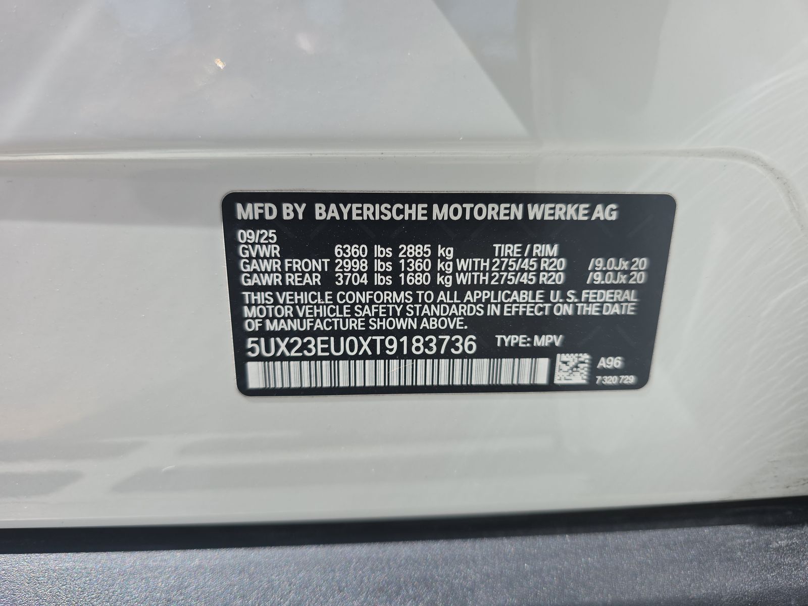 2026 BMW X5 xDrive40i AWD