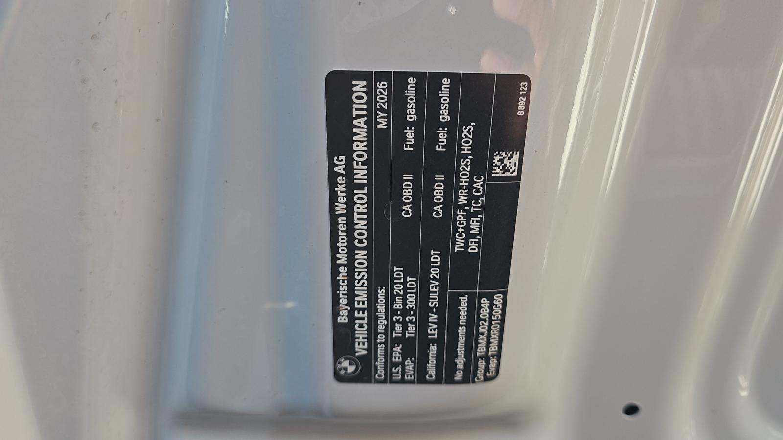 2026 BMW X3 xDrive30 AWD