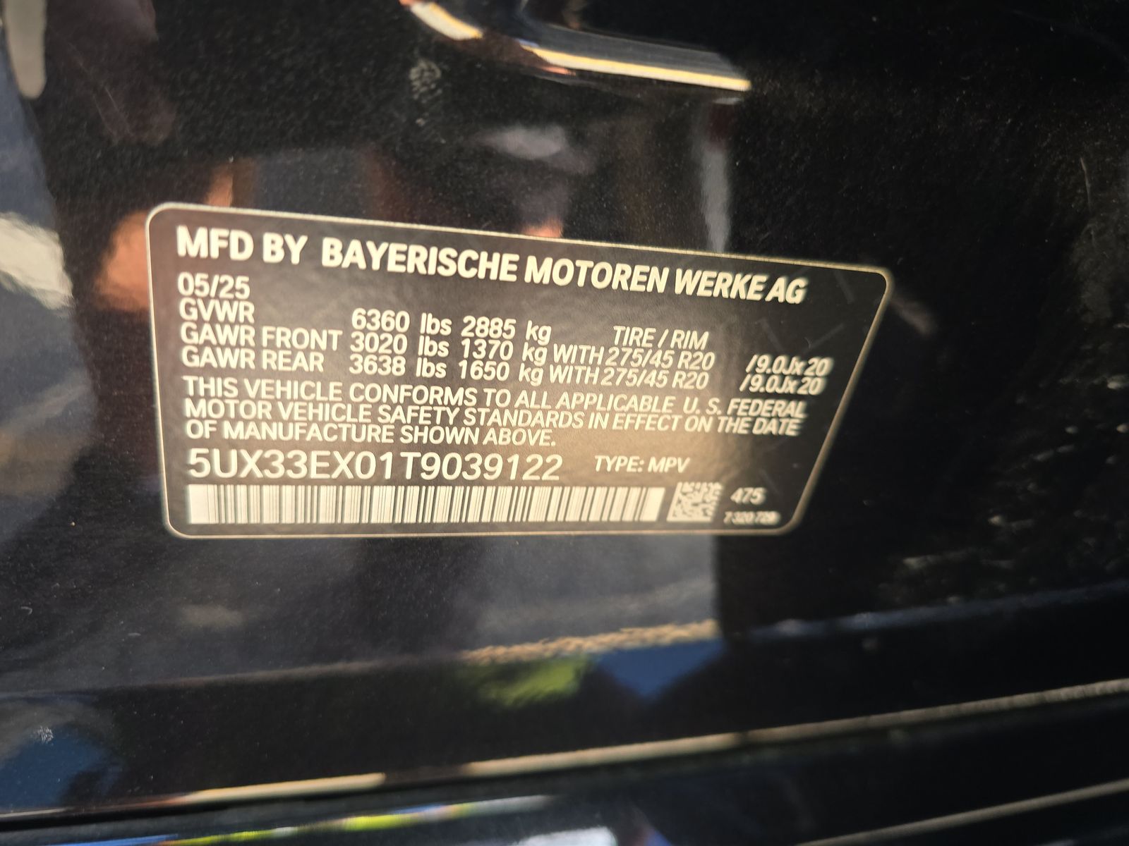2026 BMW X6 xDrive40i AWD