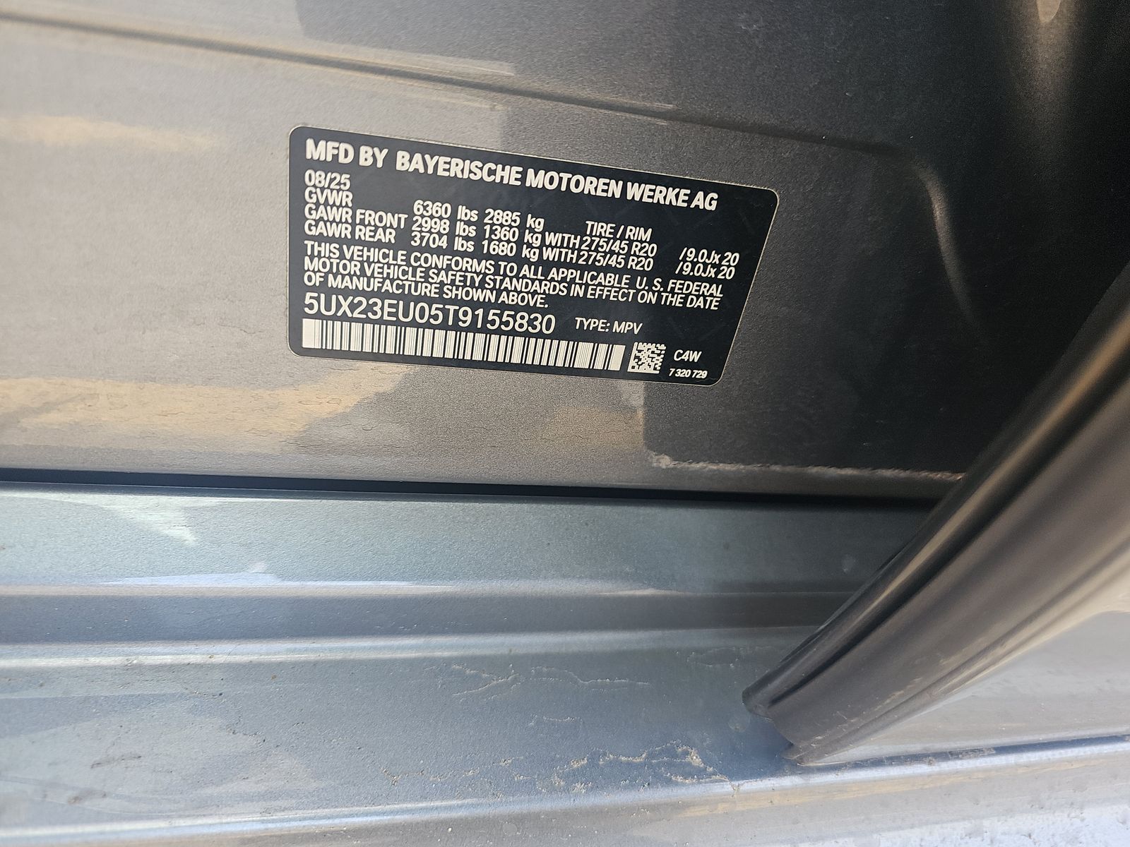 2026 BMW X5 xDrive40i AWD