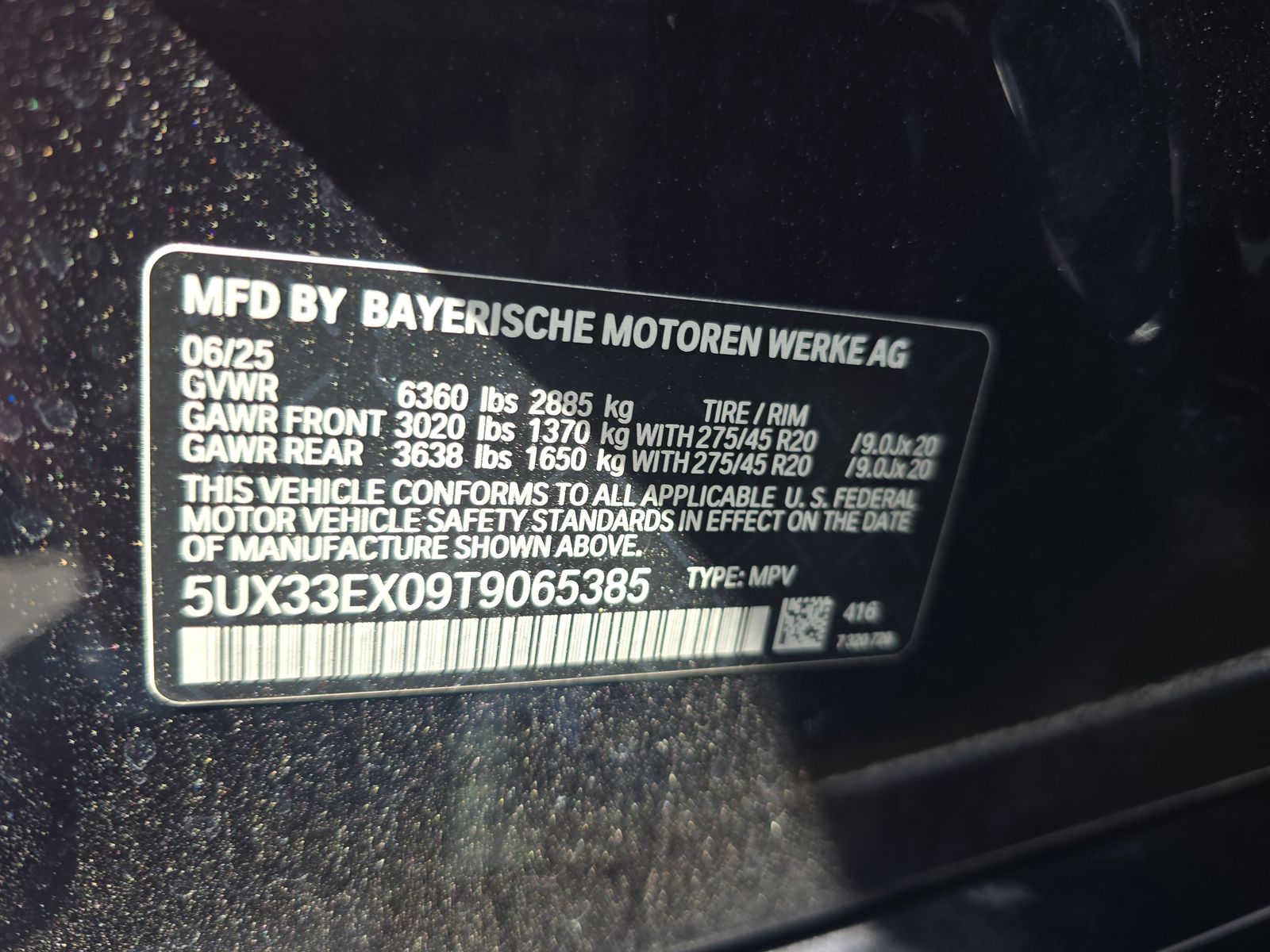 2026 BMW X6 xDrive40i AWD