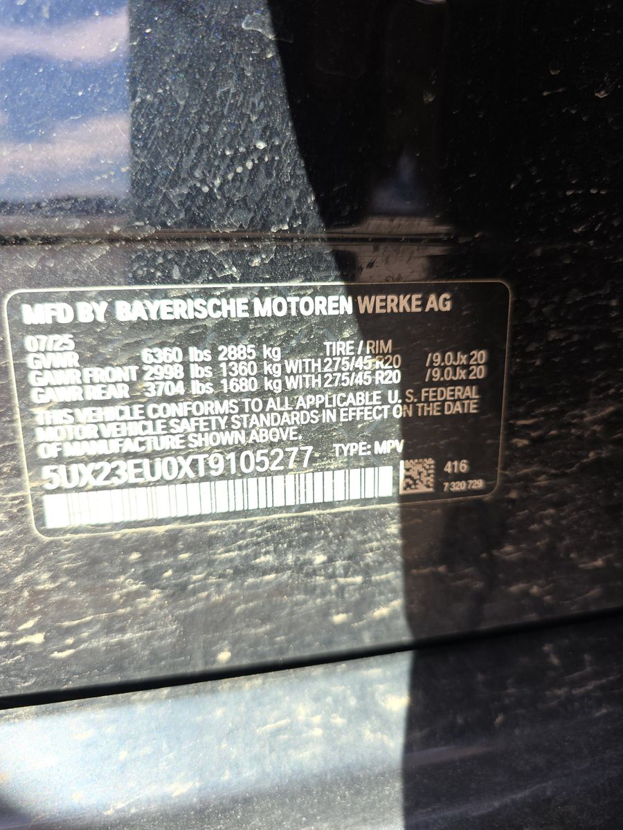 2026 BMW X5 xDrive40i AWD