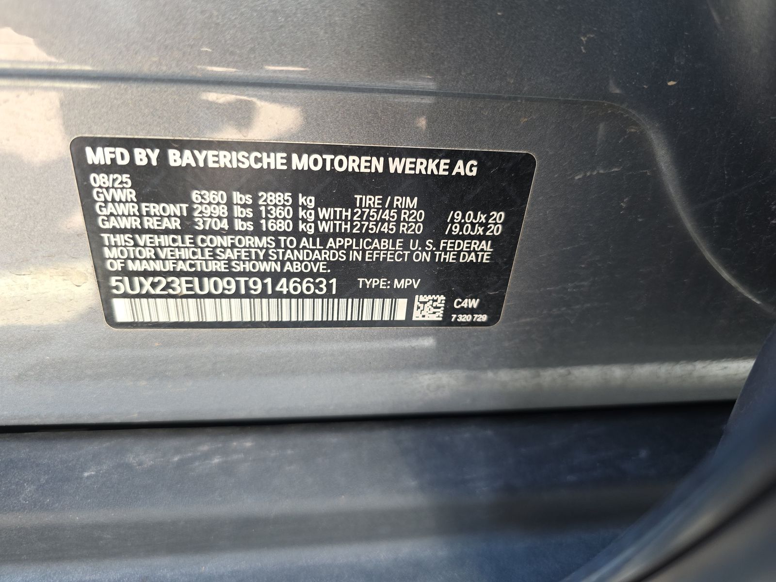 2026 BMW X5 xDrive40i AWD