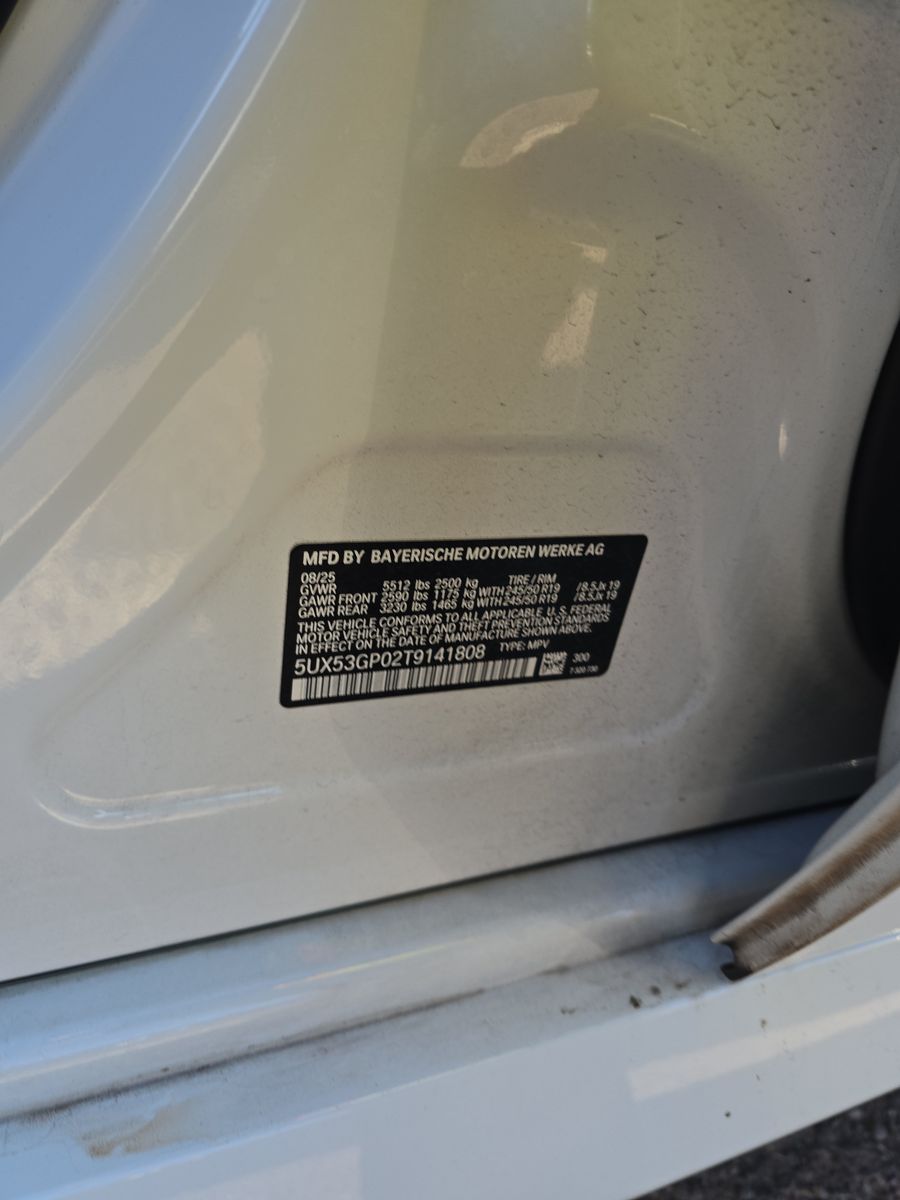 2026 BMW X3 xDrive30 AWD