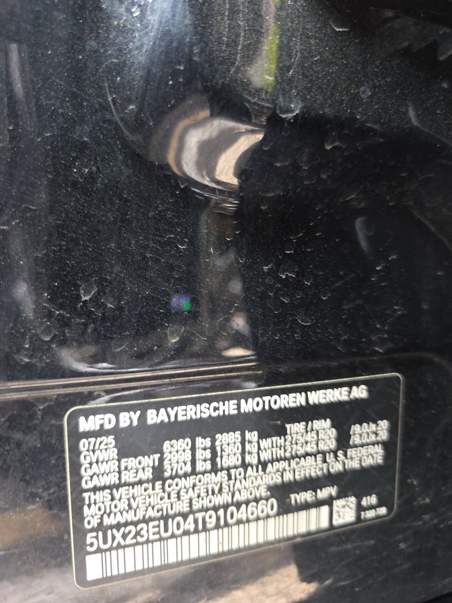 2026 BMW X5 xDrive40i AWD