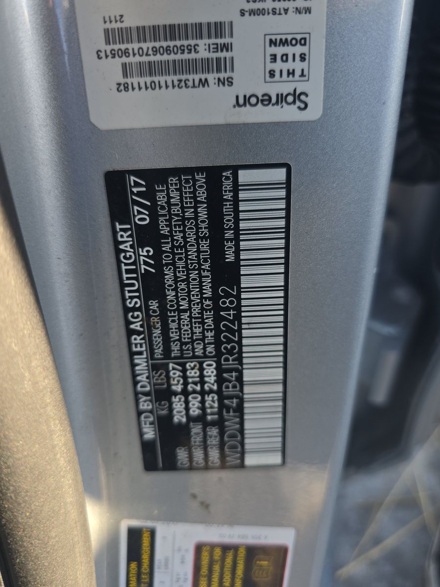 2018 Mercedes-Benz C-Class C 300 RWD