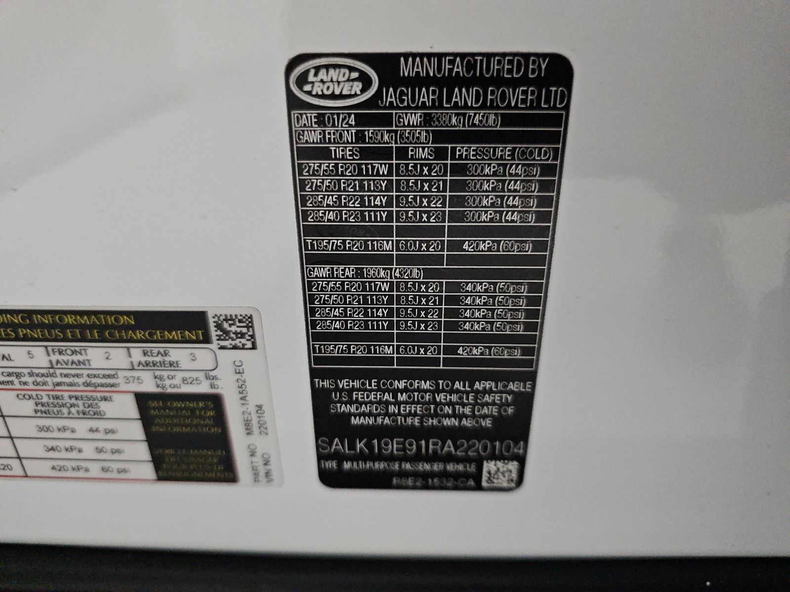 2024 Land Rover Range Rover Autobiography AWD