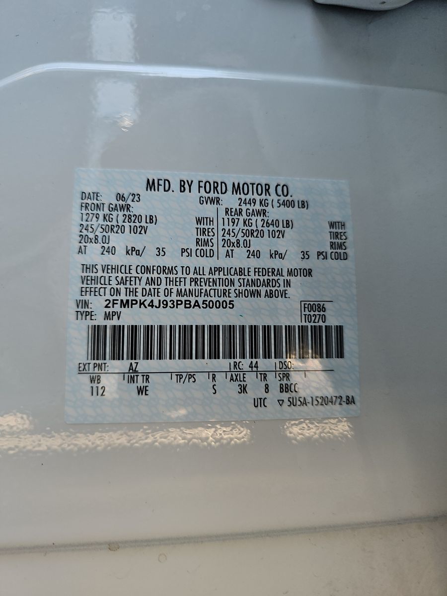 2023 Ford Edge ST-Line AWD