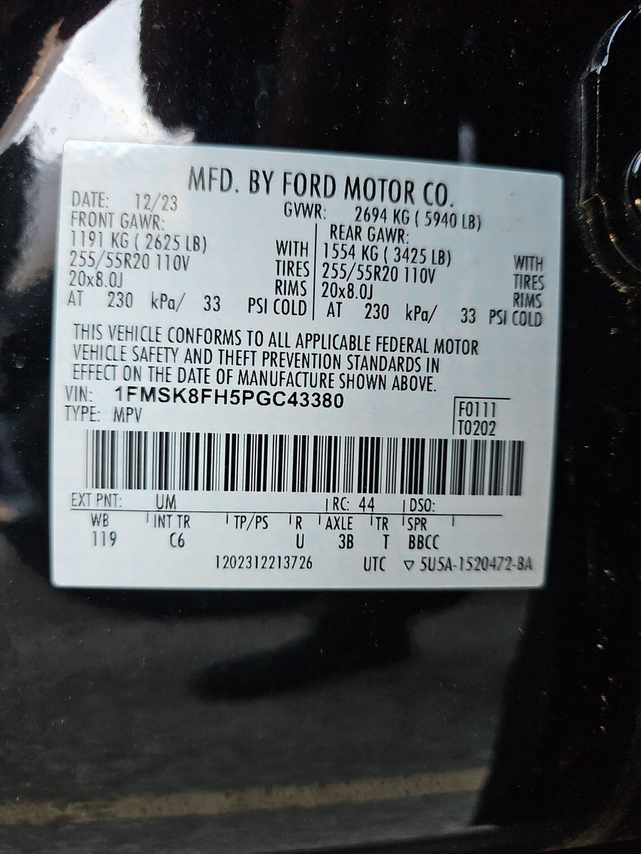 2023 Ford Explorer Limited AWD