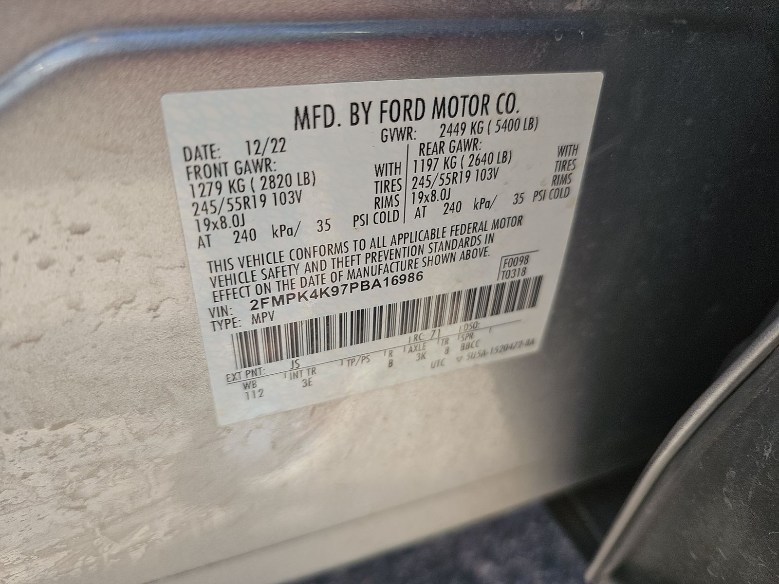 2023 Ford Edge Titanium AWD