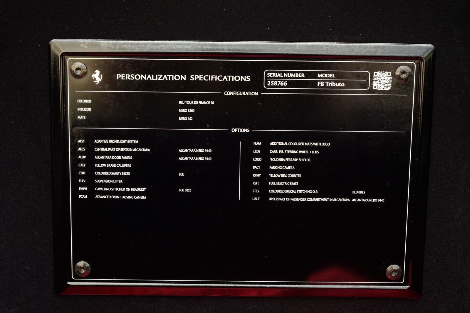 2020 Ferrari F8 Tributo RWD