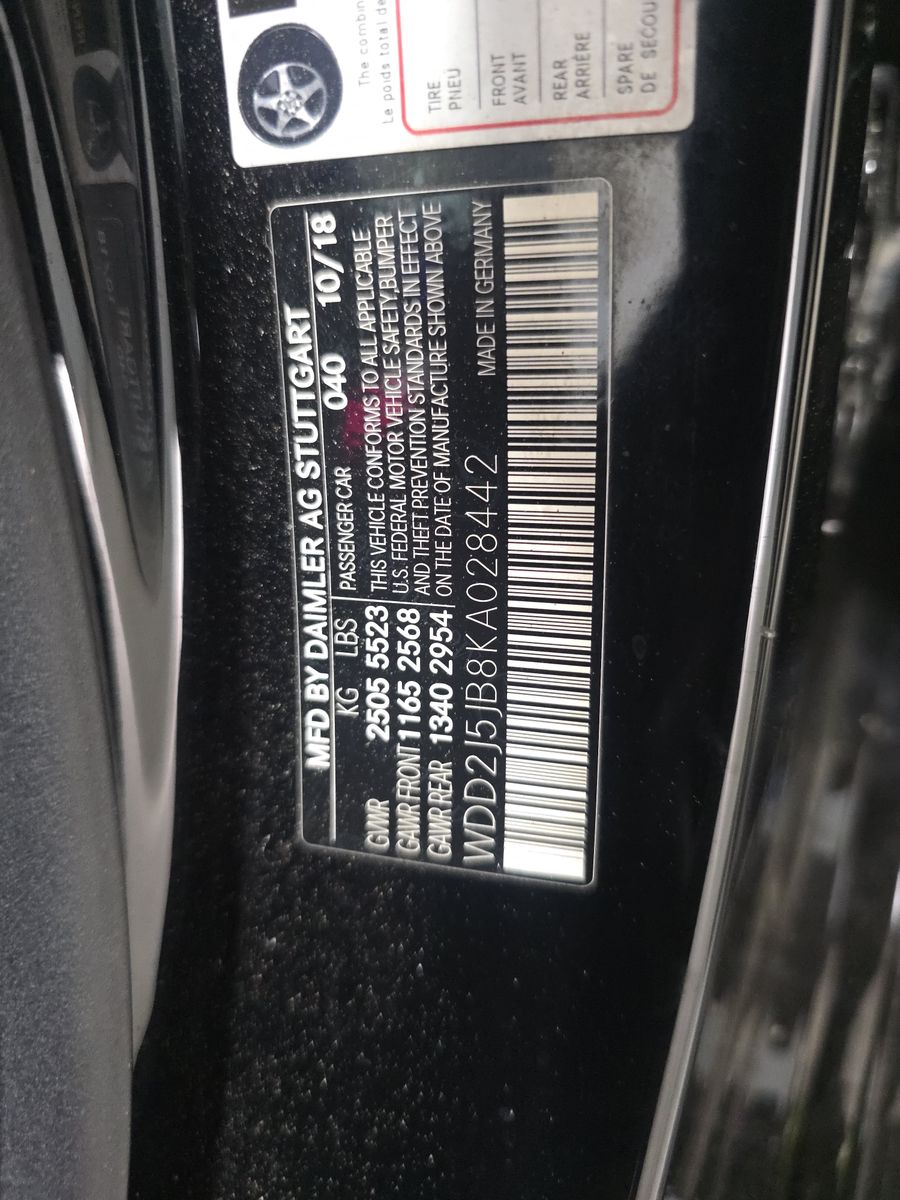 2019 Mercedes-Benz CLS CLS 450 RWD