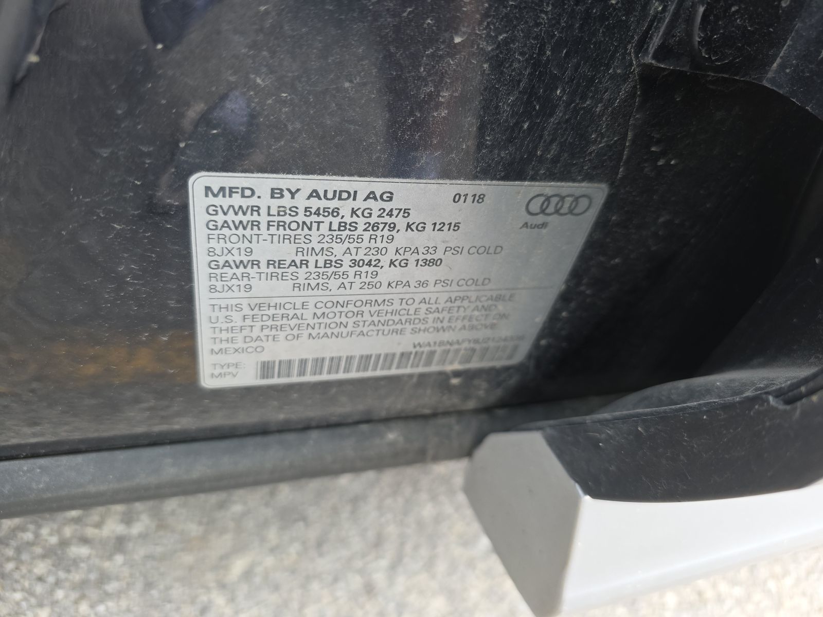 2018 Audi Q5 Premium Plus AWD